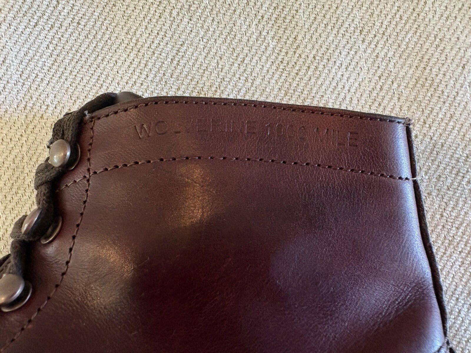 Wolverine Wolverine 1000 Mile Boots 10D W00137 Horween Cordovan No. 8 Size US 10 / EU 43 - 9 Thumbnail