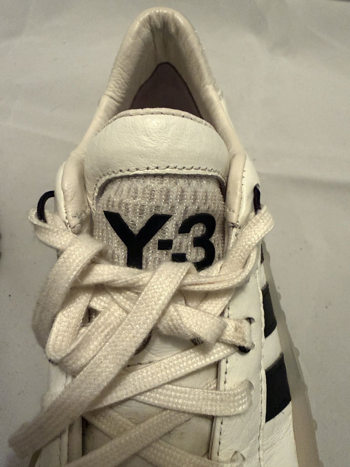 Adidas × Y-3 Adidas Y-3 GR.1P low-top sneaker in core white/black. Size US 7.5 / EU 40-41 - 6 Thumbnail