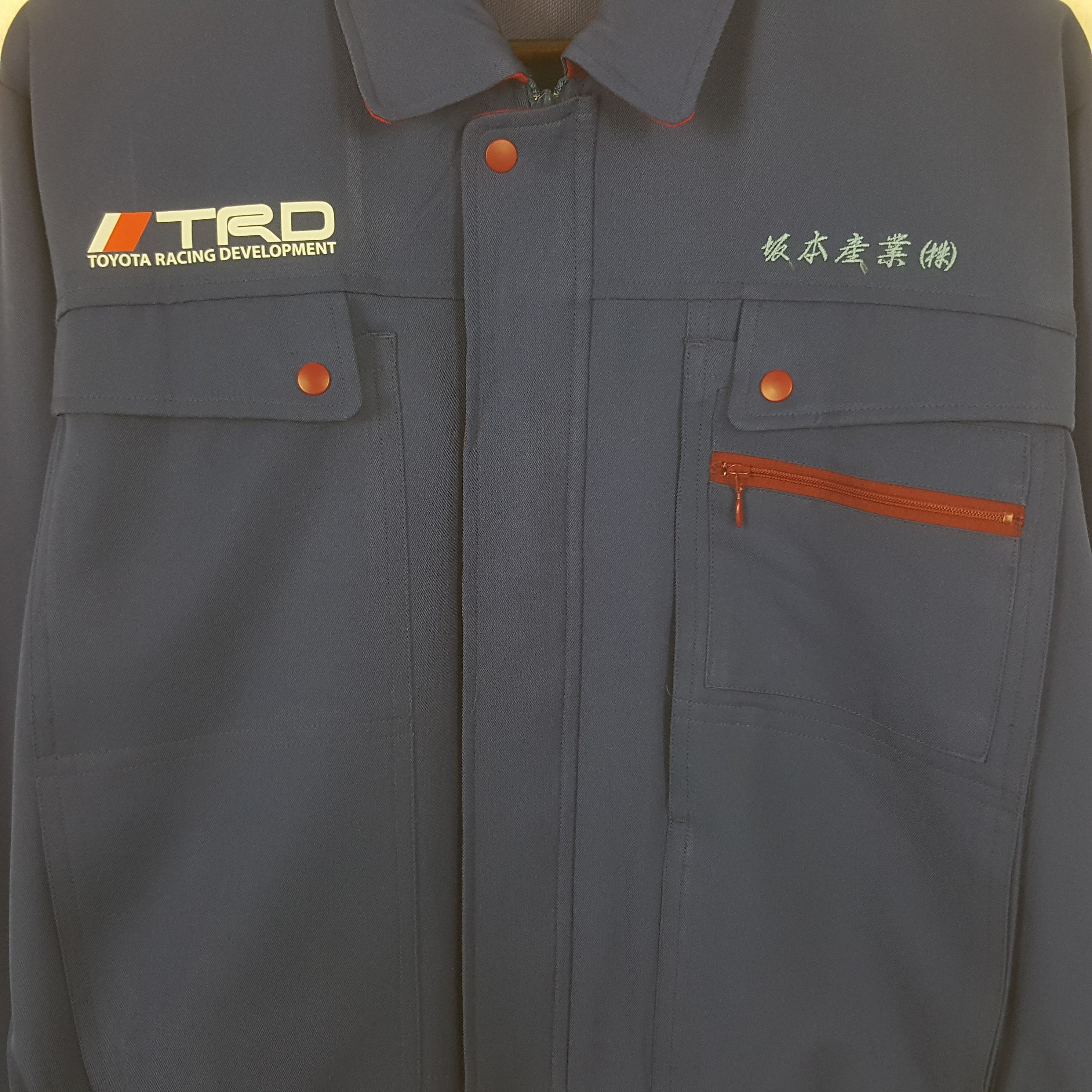 Japanese Brand Vintage Toyota Racing Sport Custom Uniform Japan Jacket Size US M / EU 48-50 / 2 - 4 Thumbnail