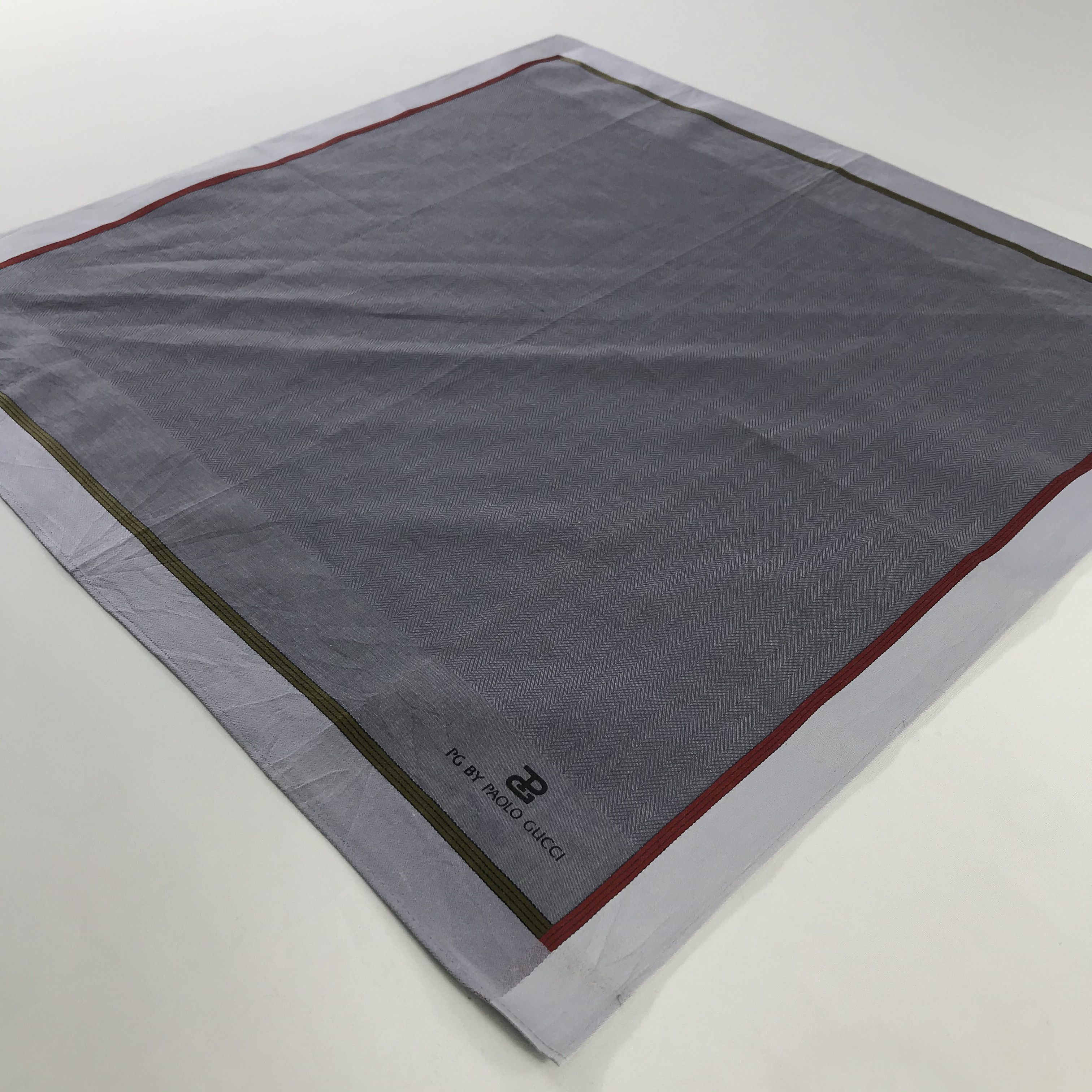 Paolo Gucci × Vintage Paolo Gucci Bandana / Handkerchief / Neckerchief - S991 Size ONE SIZE - 2 Thumbnail