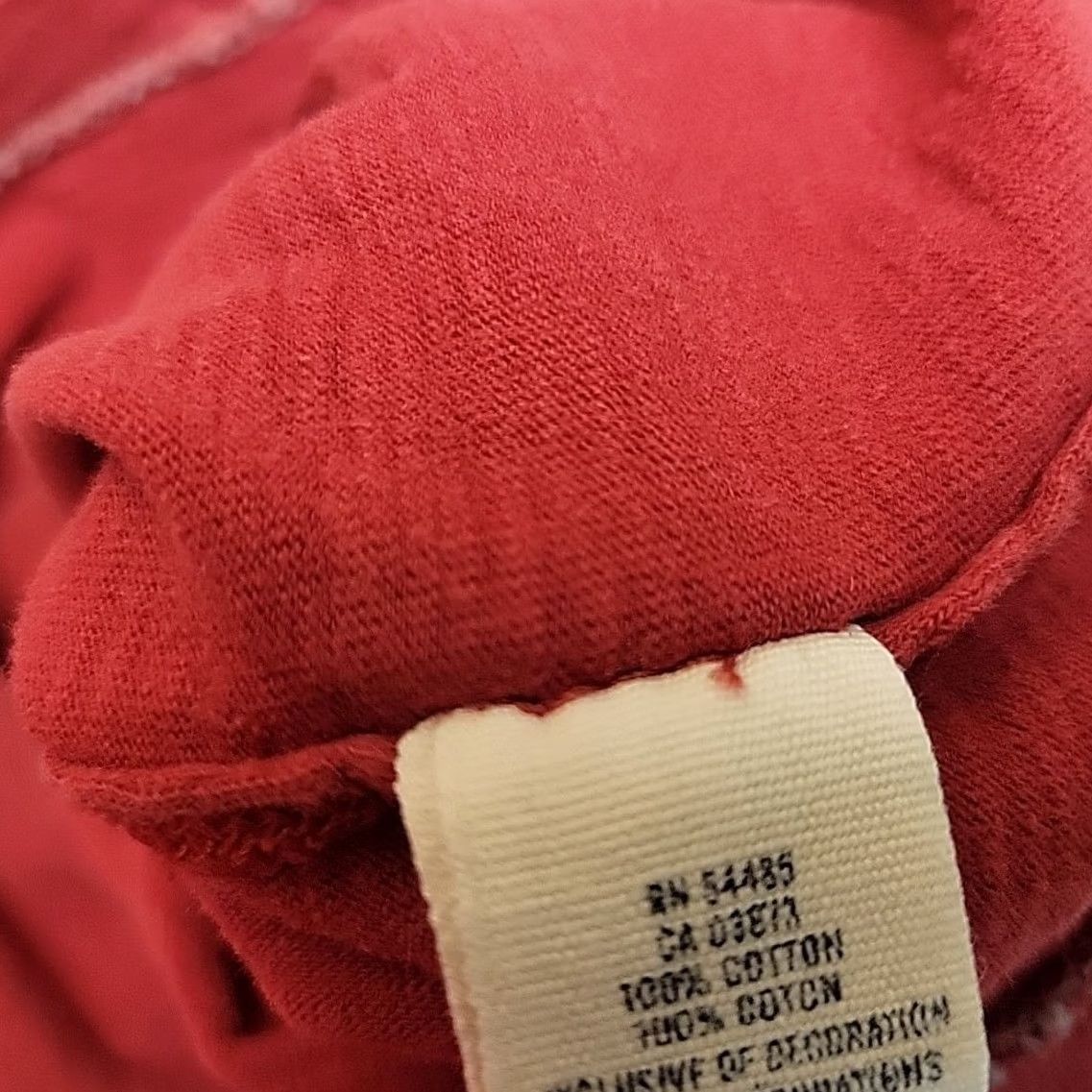 American Eagle Outfitters American Eagle Outfitters Shirt Mens L Red Long Sleeve Crewneck Y2K Retro TEE Size US L / EU 52-54 / 3 - 7 Thumbnail