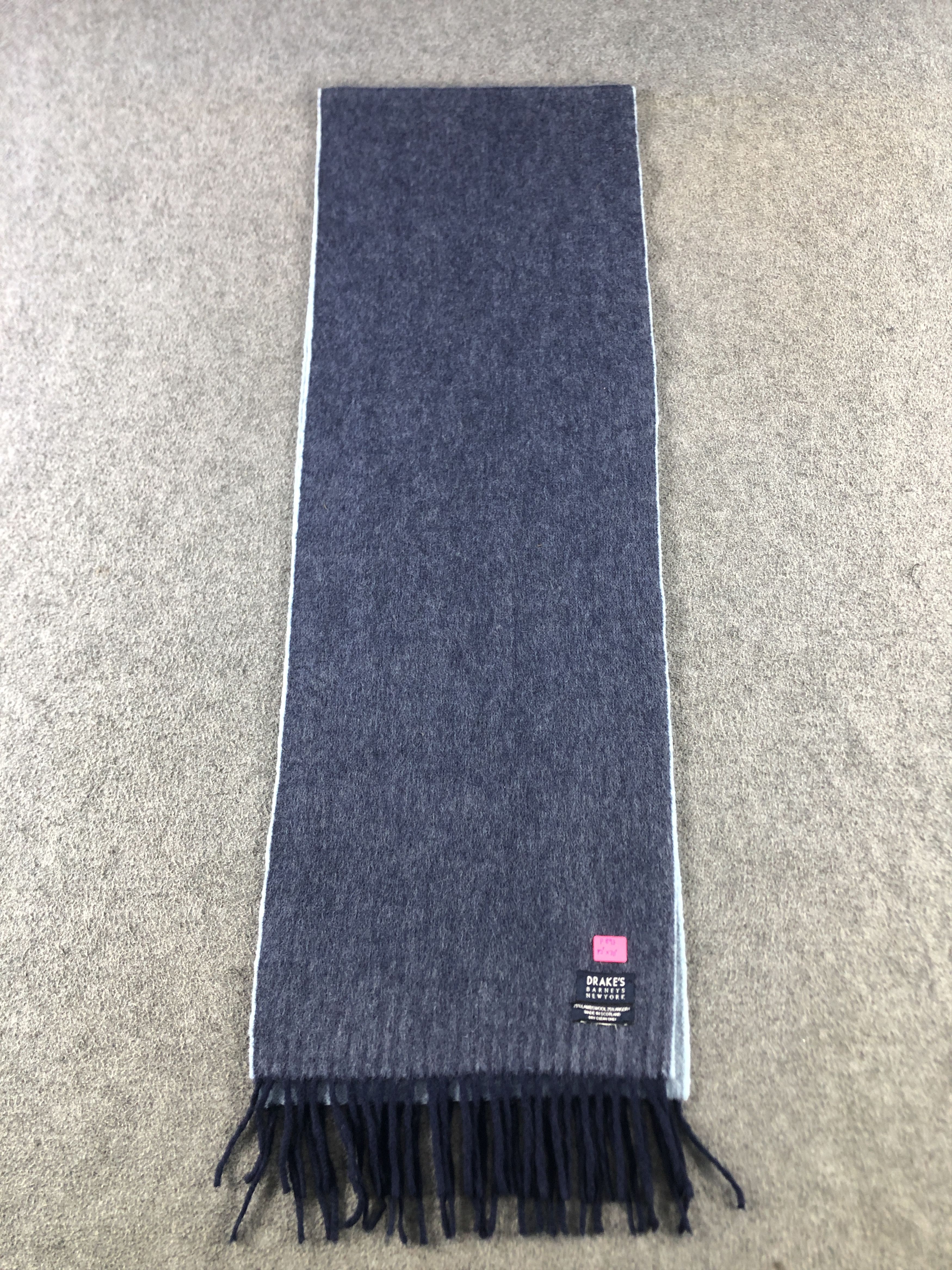 Drake's Drakes X Barneys Scarf / Muffler / Neckwear P893 Size ONE SIZE - 2 Thumbnail