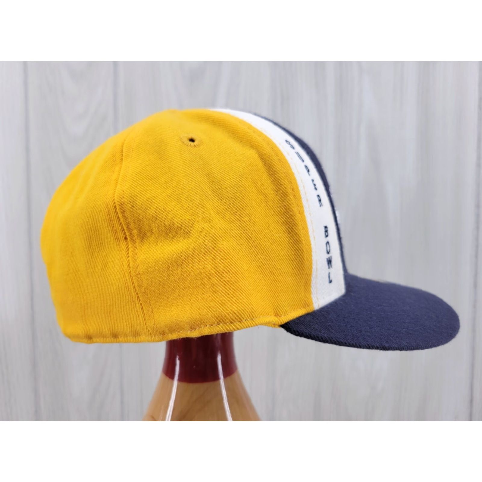 Reebok VINTAGE Super Bowl XXXVII San Diego 2003 Reebok Size 7 1/4 Blue with Yellow Hat Mens Size ONE SIZE - 3 Thumbnail