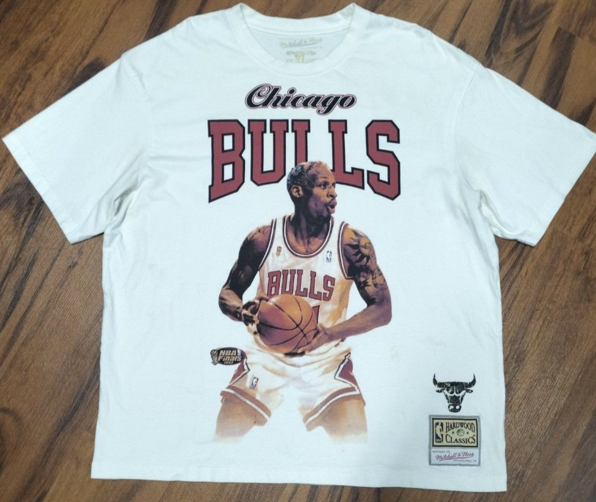 Mitchell & Ness Dennis rodman T-Shirt Size US XL / EU 56 / 4 - 1 Thumbnail