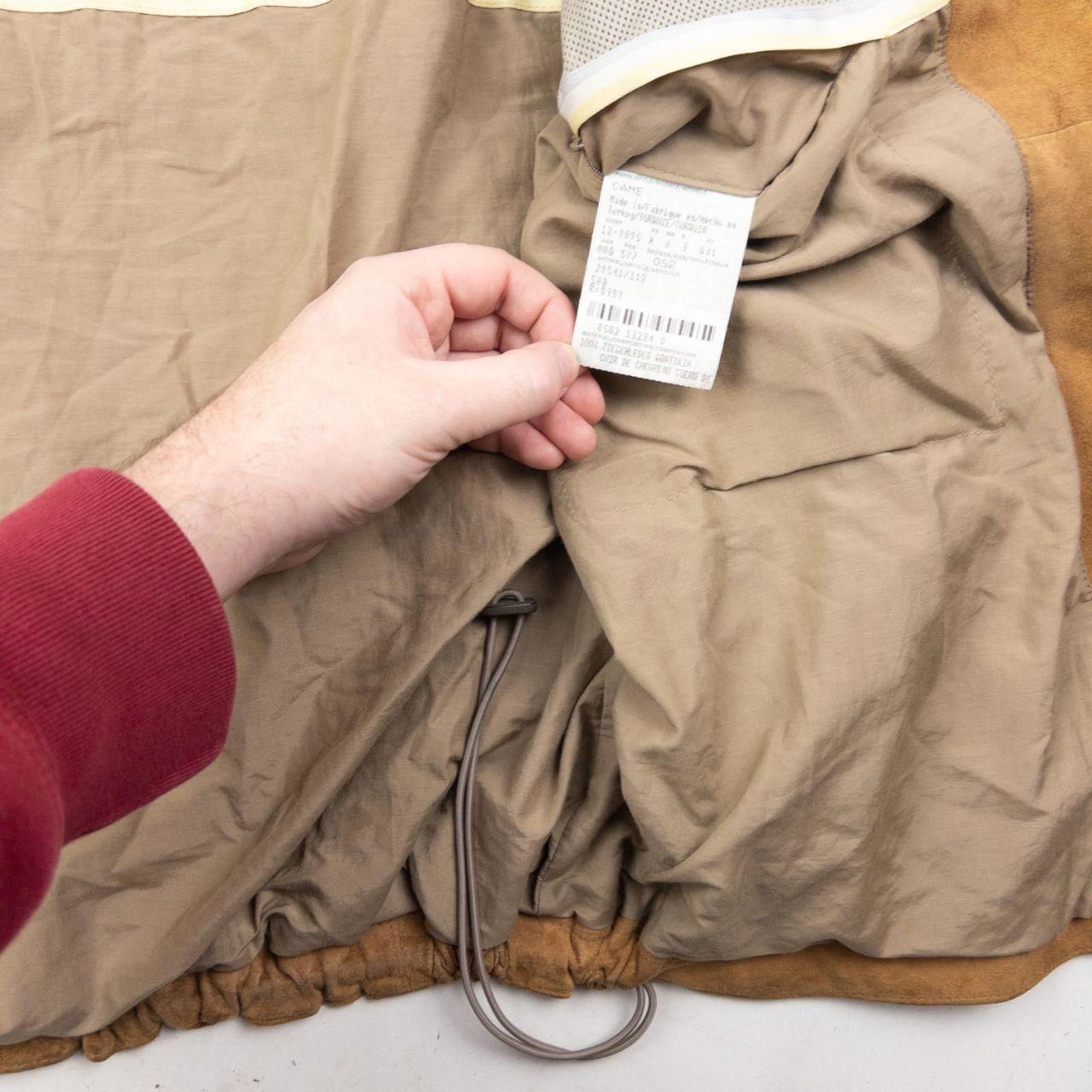 Hugo Boss Vintage 2000s Hugo Boss Zip Up Suede Jacket Size L Size US L / EU 52-54 / 3 - 8 Thumbnail