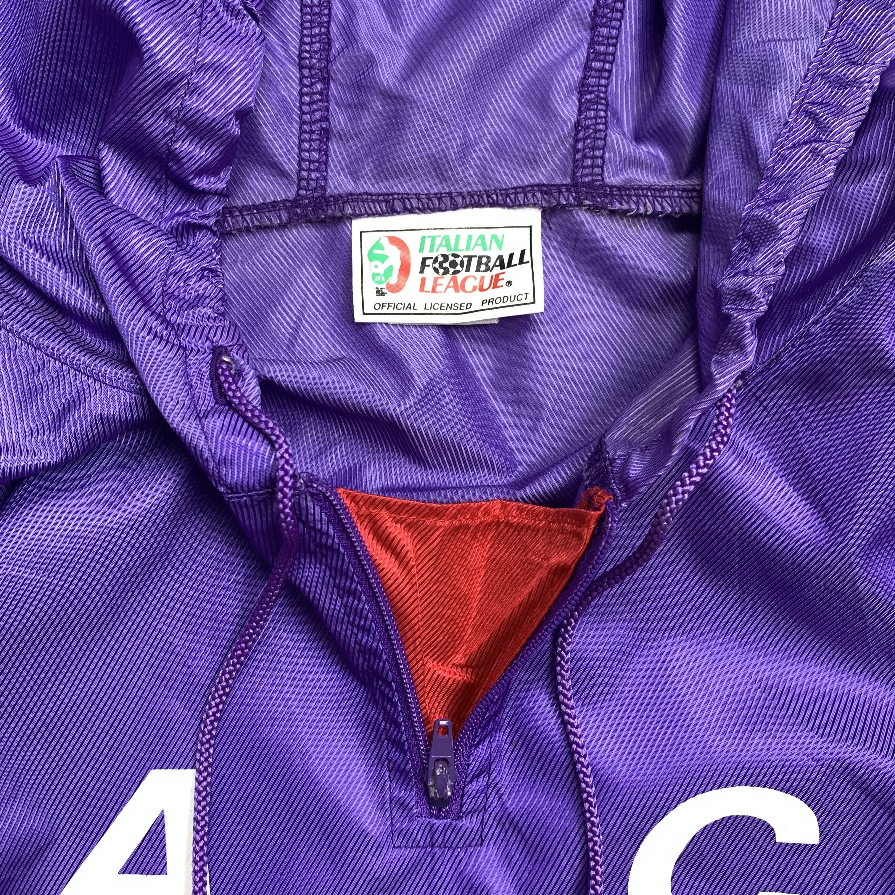Kappa Vintage Kappa Fiorentina Windbreaker Jacket Size US L / EU 52-54 / 3 - 6 Thumbnail