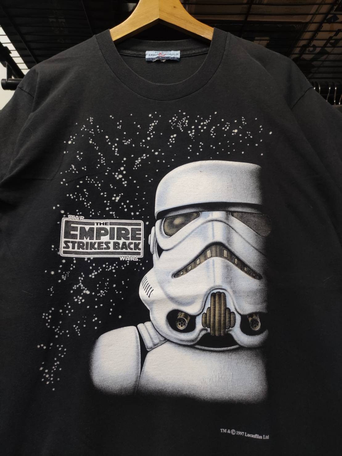 Star Wars Vtg 90's Star Wars The Empire Strikes Back Stormtrooper Size US M / EU 48-50 / 2 - 2 Thumbnail