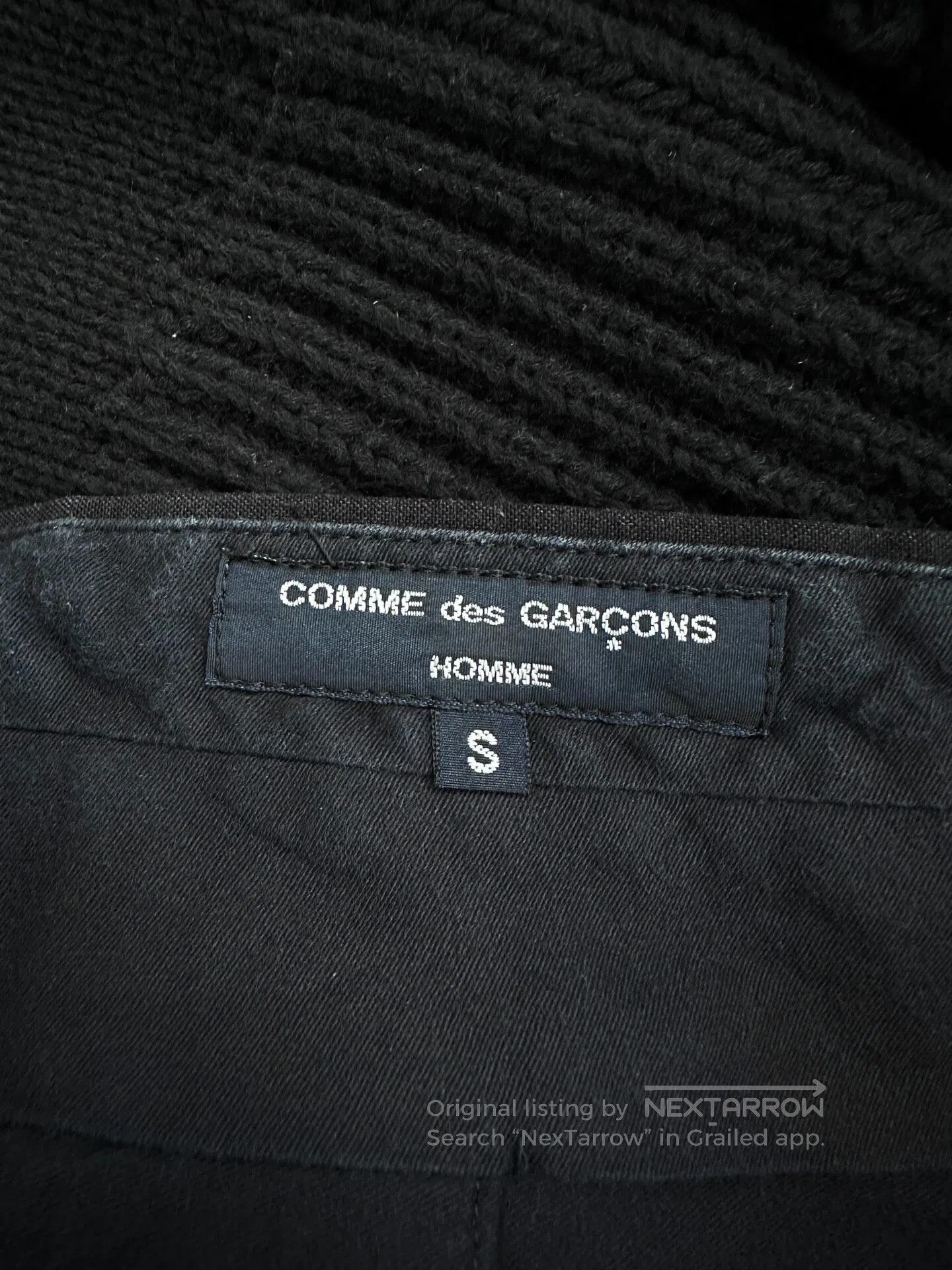 Comme des Garcons Comme des Garcons homme Spliced Pants| Size US 28 / EU 44 - 4 Thumbnail