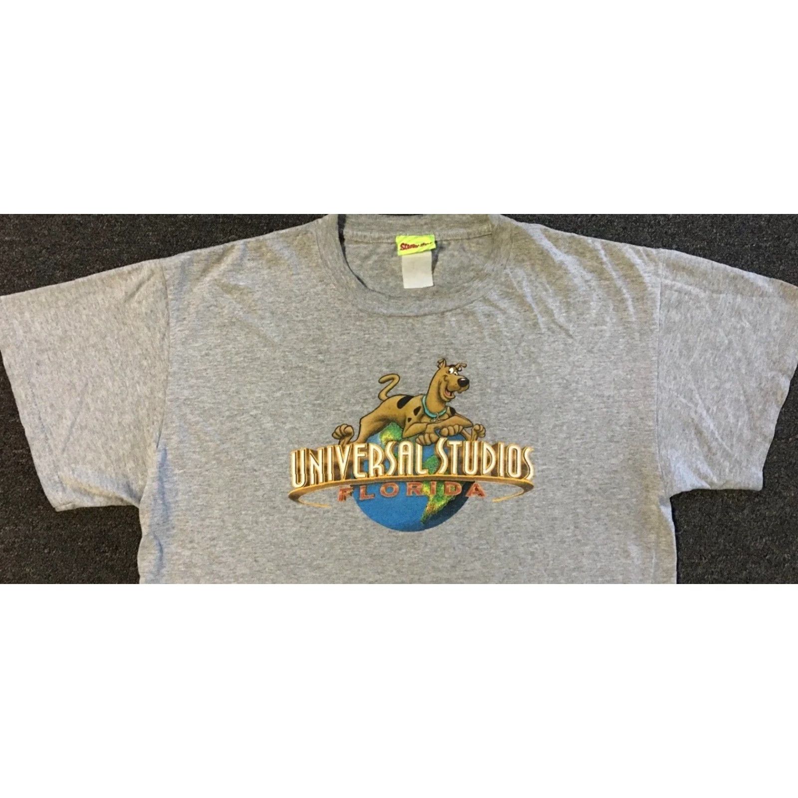 Vintage VINTAGE Scooby Doo Universal Studios Shirt M Gray Cartoon TV Movie Grunge 90s Y2K Disney Hanna Barbera Eeyore 80s Retro Shirt Mens Size US M / EU 48-50 / 2 - 4 Thumbnail