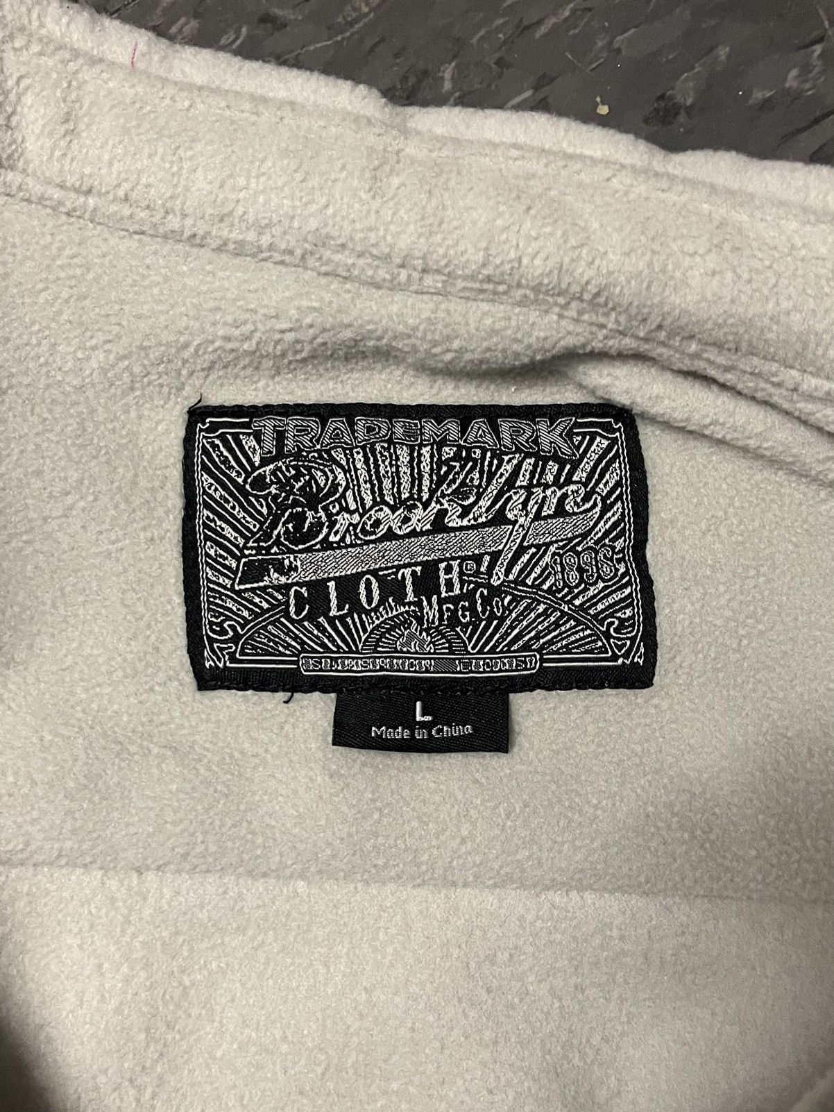 Brooklyn Cloth Brooklyn Cloth Co. Beige Brushed Wool Shacket Size US L / EU 52-54 / 3 - 3 Thumbnail