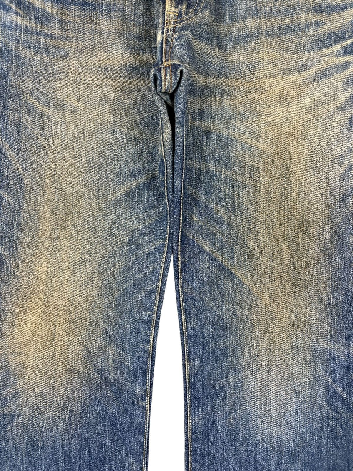 Uniqlo Vintage Japanese Uniqlo Mud Wash Distressed Loose Jeans Size US 32 / EU 48 - 5 Thumbnail
