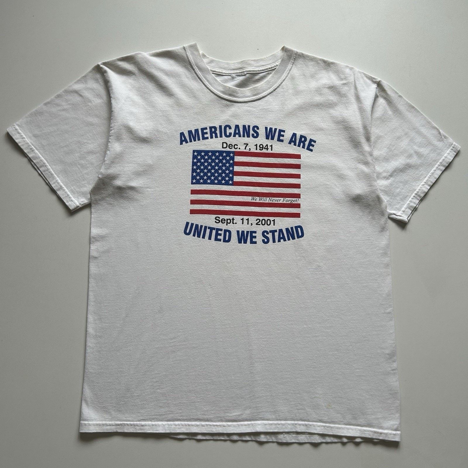 Streetwear × Vintage Frank Hassle 9/11 Tshirt | Grailed