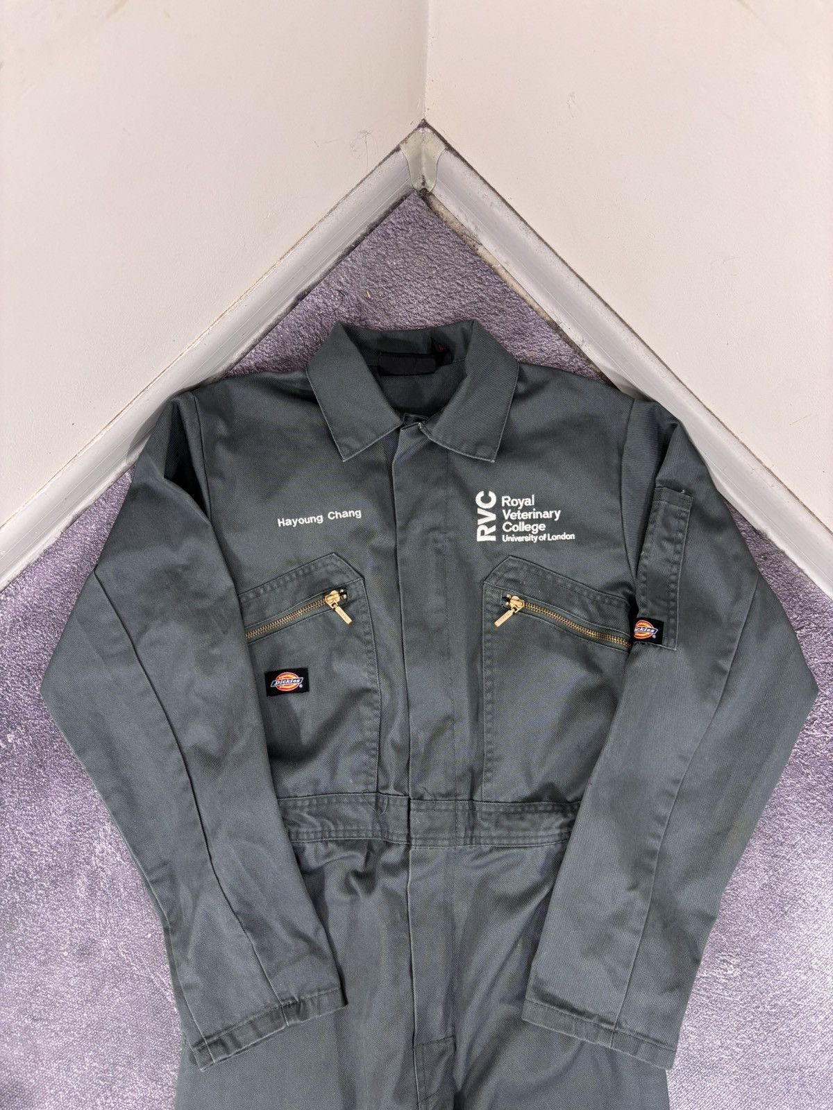 Dickies Vintage Dickies Lincoln Green Boiler Suit Coverall Overalls Size US S / EU 44-46 / 1 - 5 Thumbnail