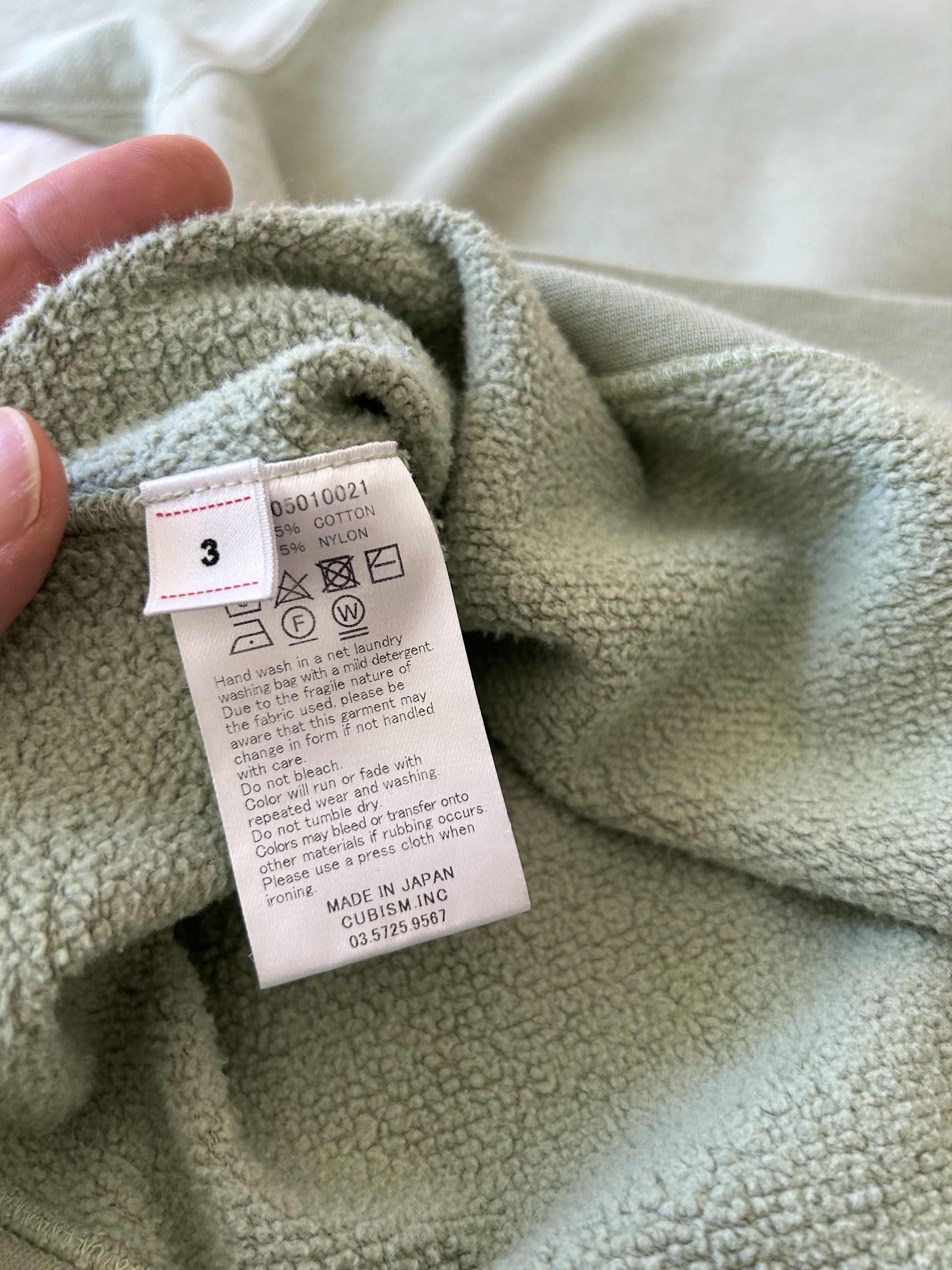 Visvim VISVIM AMPLUS SB SWEAT L/S DMGD (U.D.) Size US L / EU 52-54 / 3 - 6 Thumbnail