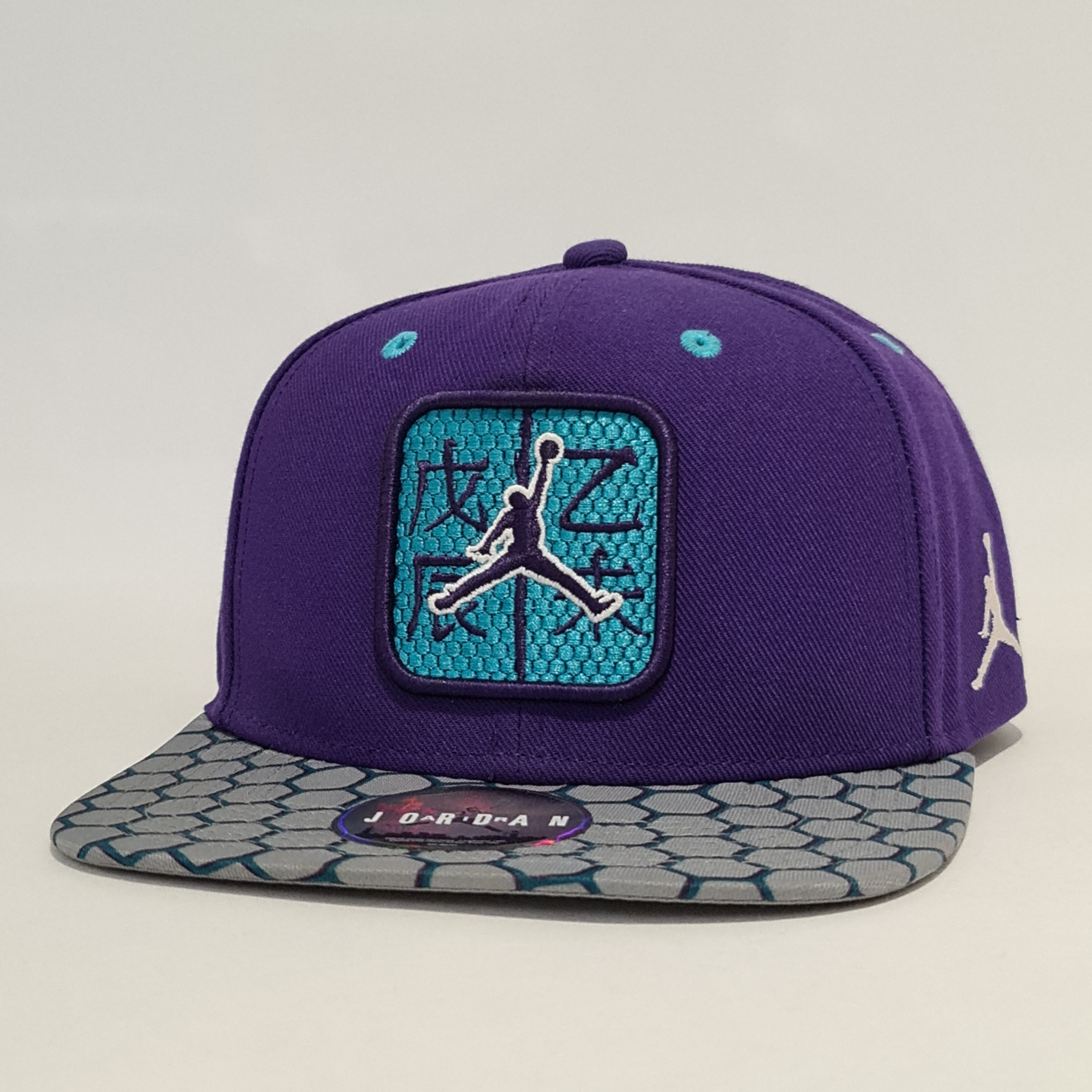 Jordan Brand Jordan Cap Snapback 'CNY Hornets' Purple/Grey Size ONE SIZE - 1 Thumbnail