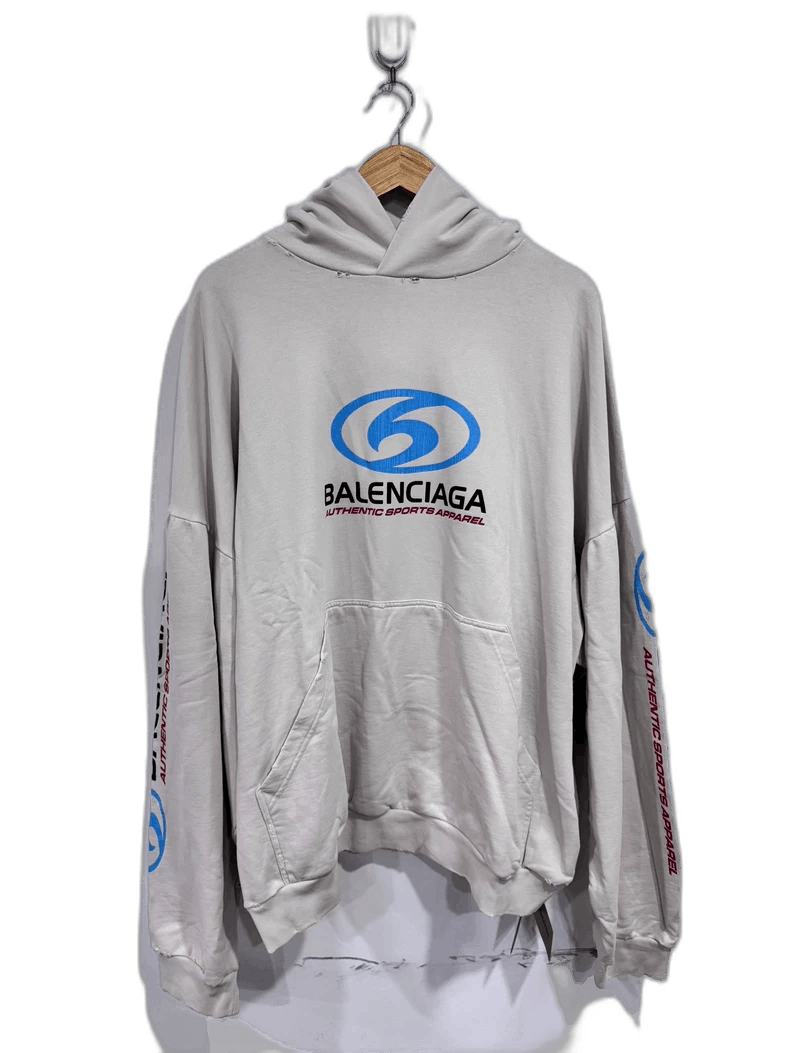 Balenciaga Balenciaga New Surf Hoodie Size 3 Size US M / EU 48-50 / 2 - 1 Thumbnail