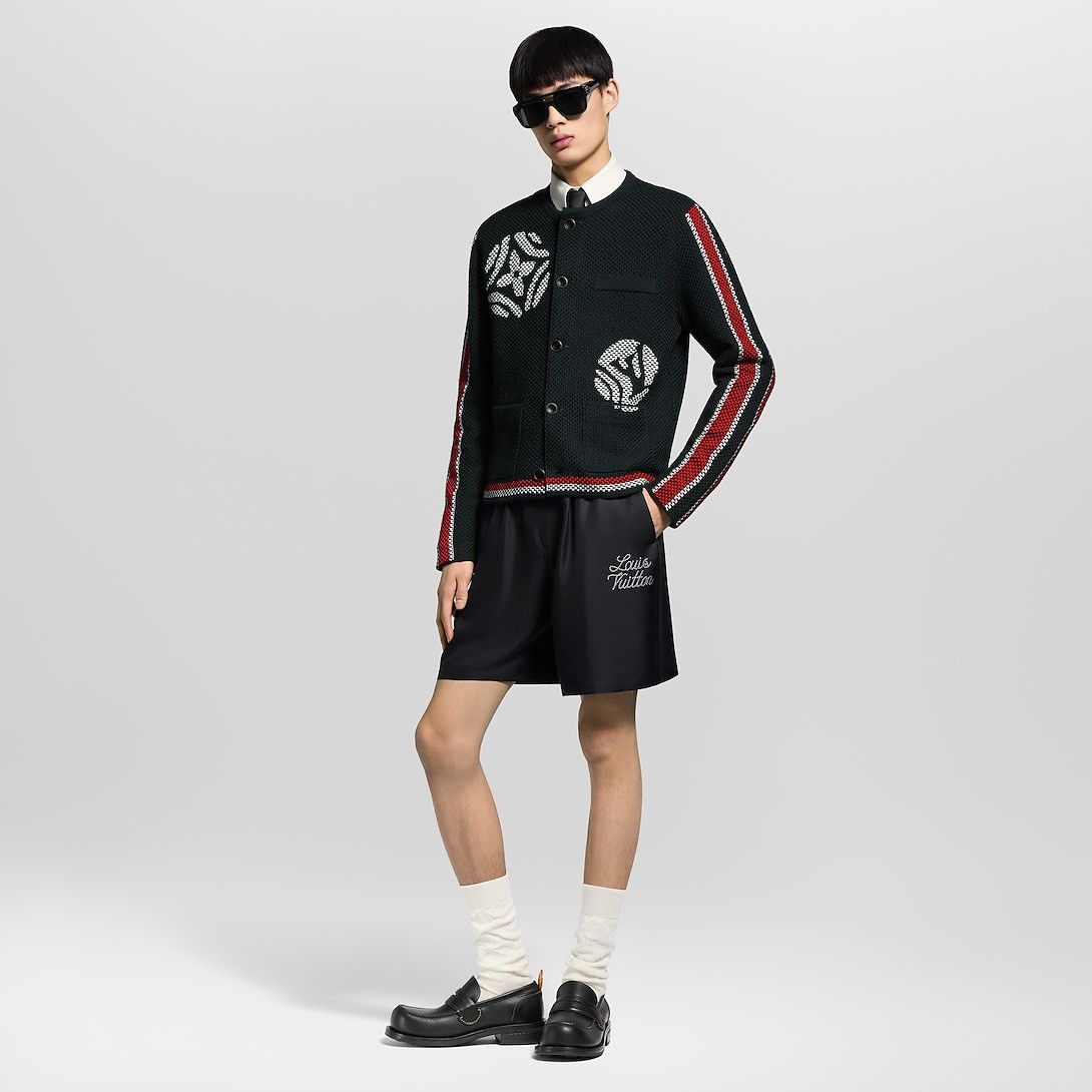 Louis Vuitton Printed Signature Silk Shorts Size US 38 / EU 54 - 4 Thumbnail