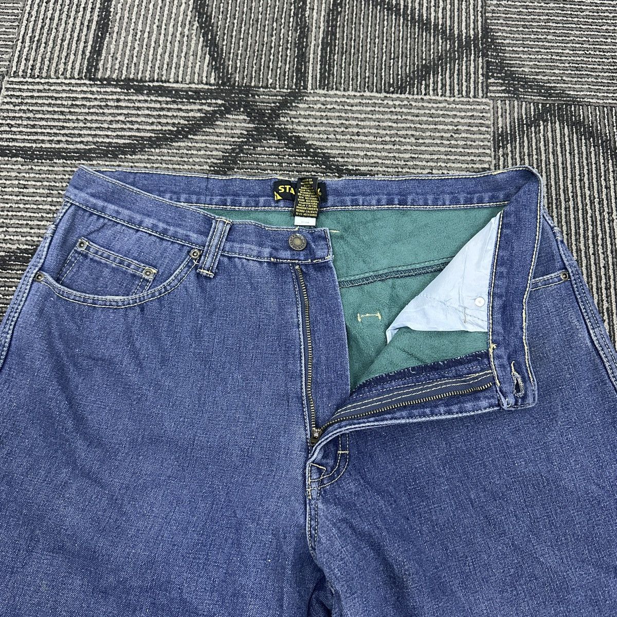 Stanley & Sons Baggy 🔥Stanley Jeans 36x32 Size US 34 / EU 50 - 5 Thumbnail