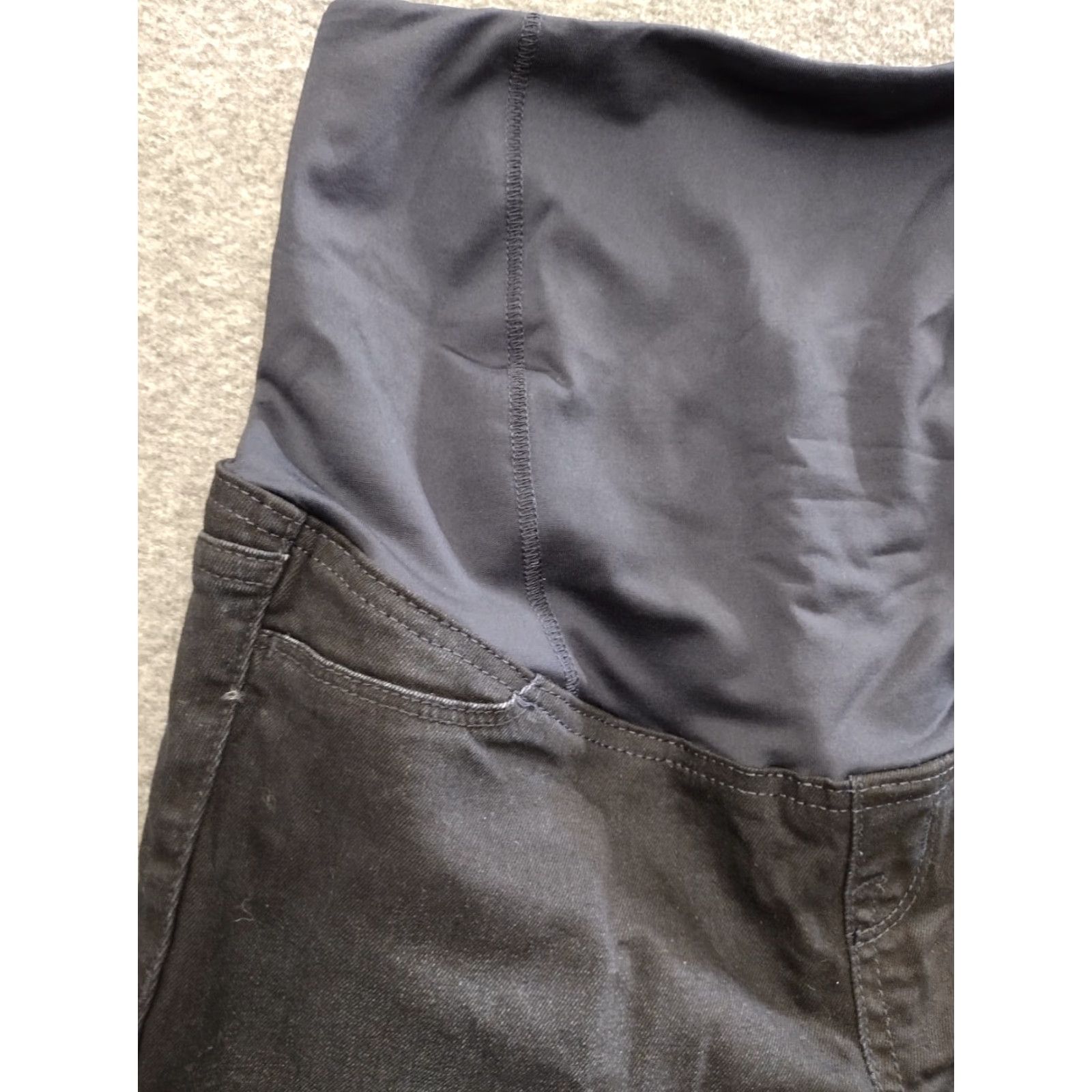 Denime Isabel Maternity Bermuda Shorts Blue Denim Size 4 Size 27" / US 4 / IT 40 - 3 Thumbnail