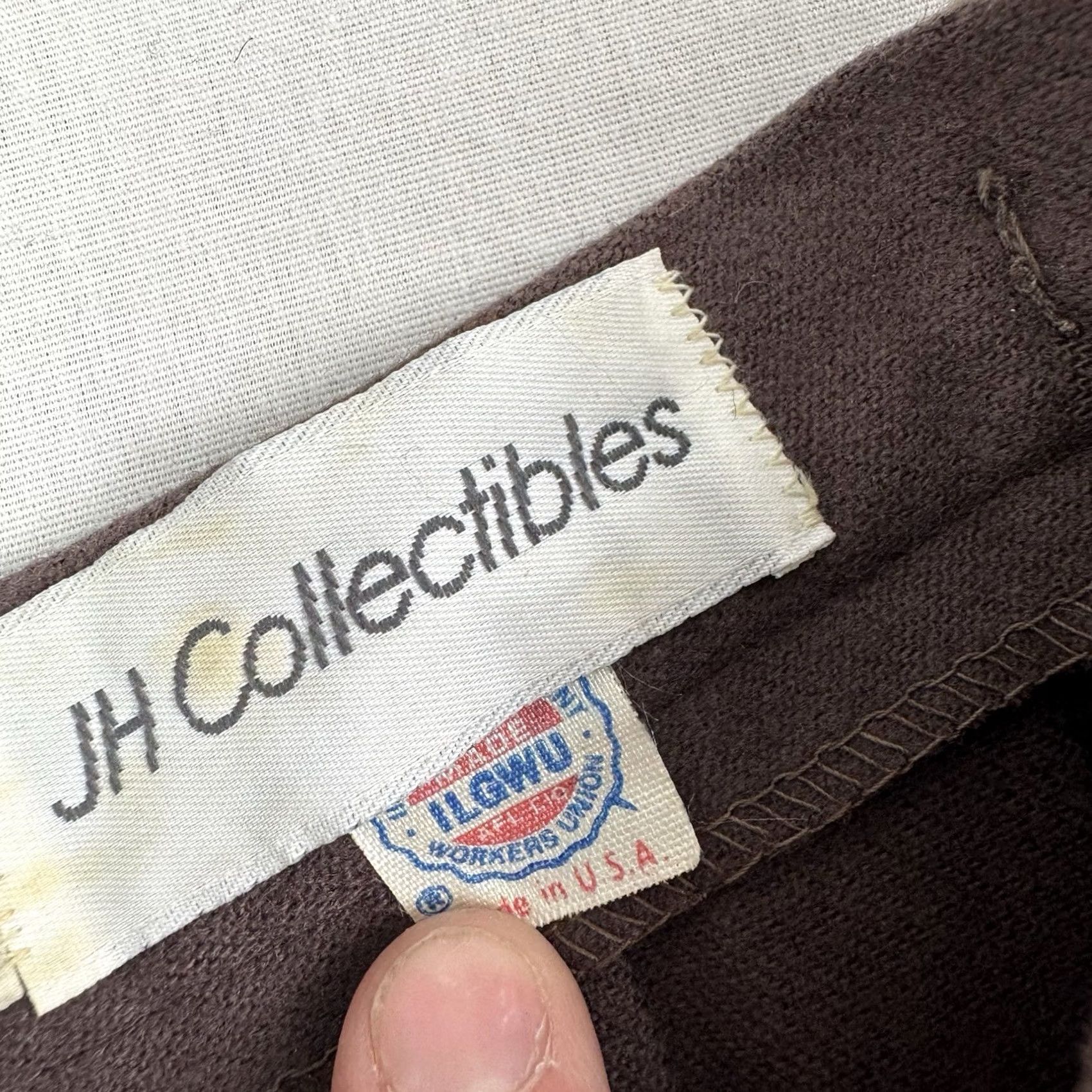 Vintage VINTAGE JH Collectibles Wool Skirt Womens 25 Pleated 1980s 90s Hipster Size 42" / US 20 - 5 Thumbnail
