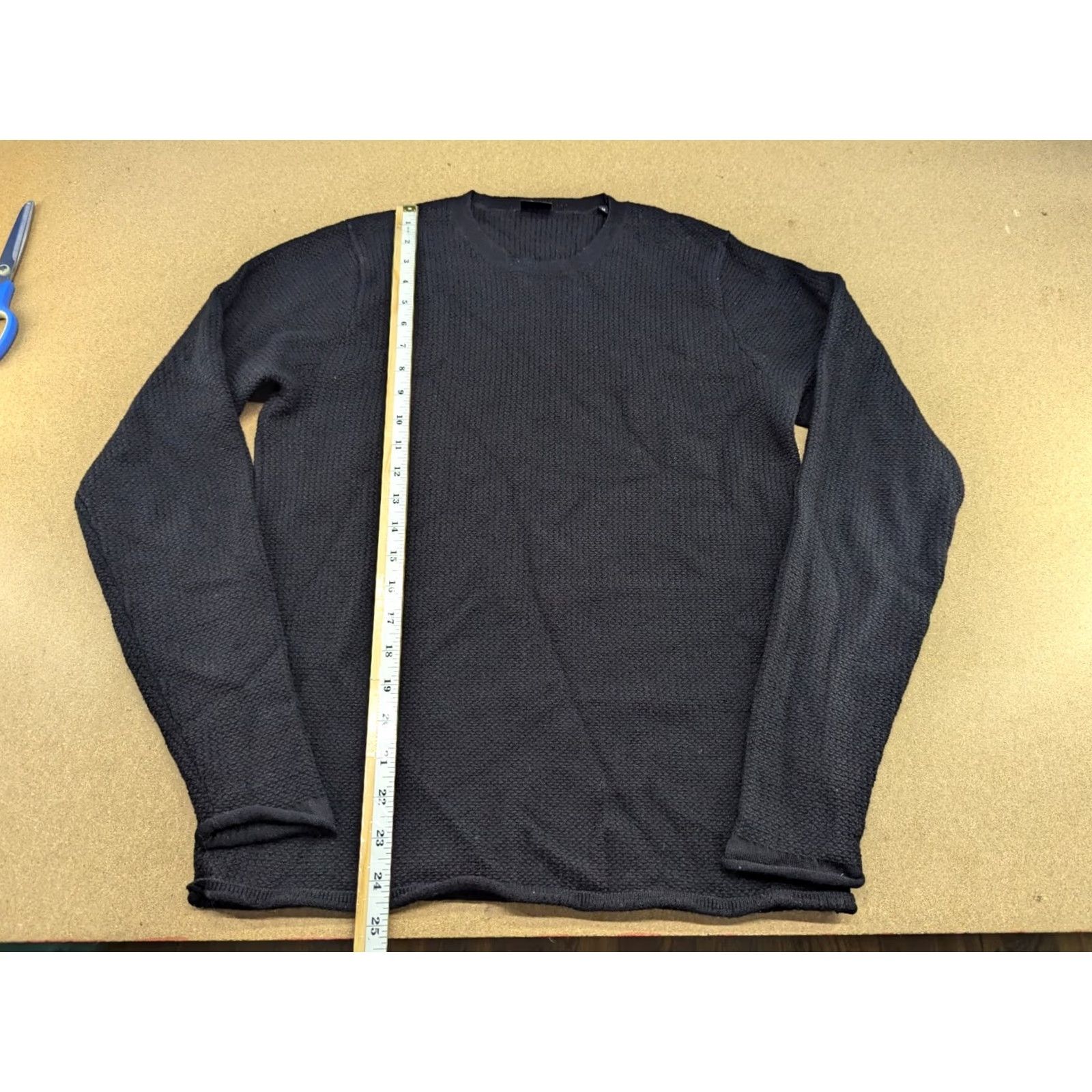 Paul Smith Paul Smith Mens Sweater Knitted Jumper 100% Wool Black Long Sleeve Size M Pullover Adults Regular Knit 80s Theme Size US M / EU 48-50 / 2 - 5 Thumbnail