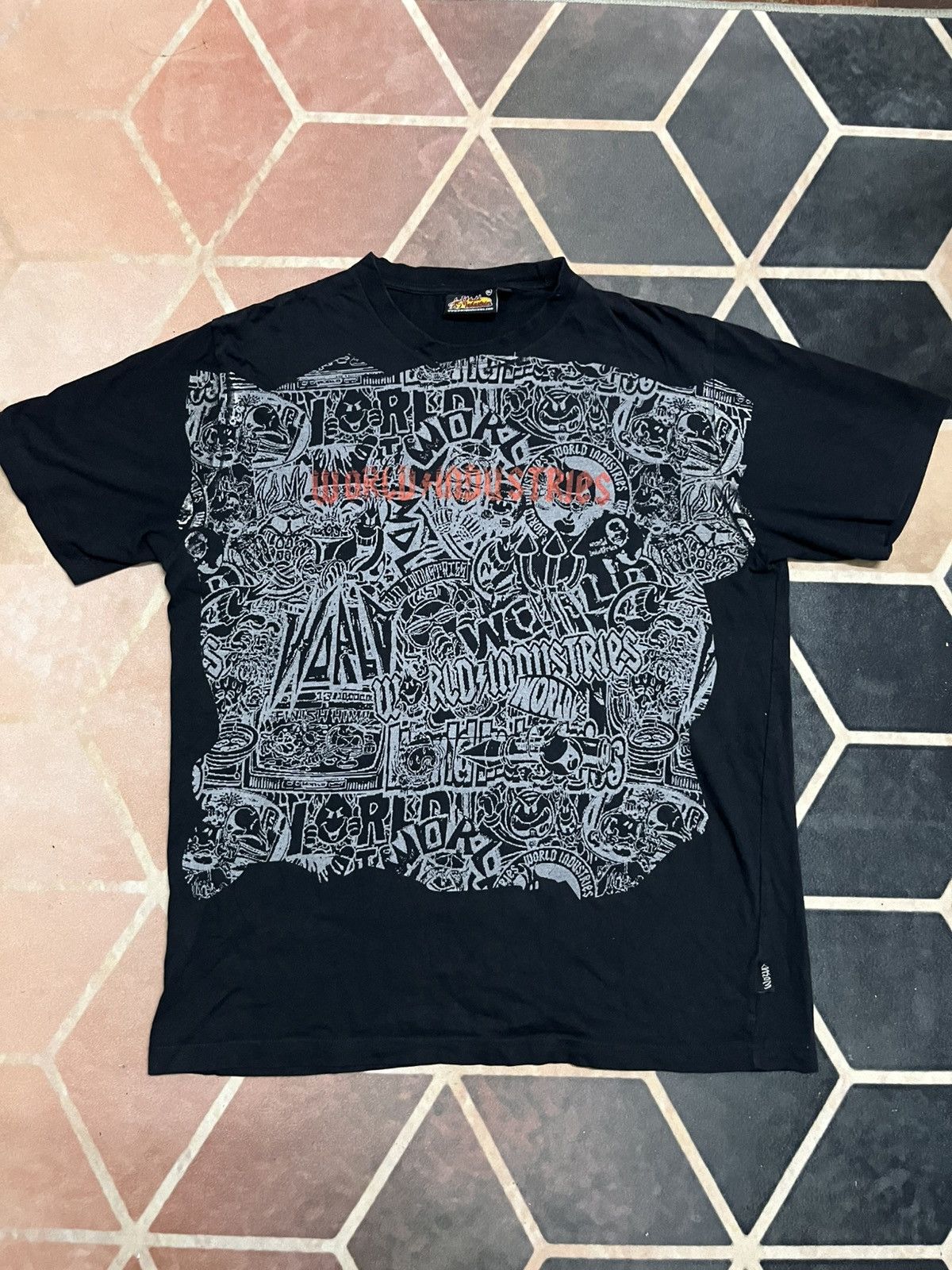 World Industries World industries skateboard overprint fullprint ter Size US XL / EU 56 / 4 - 2 Thumbnail
