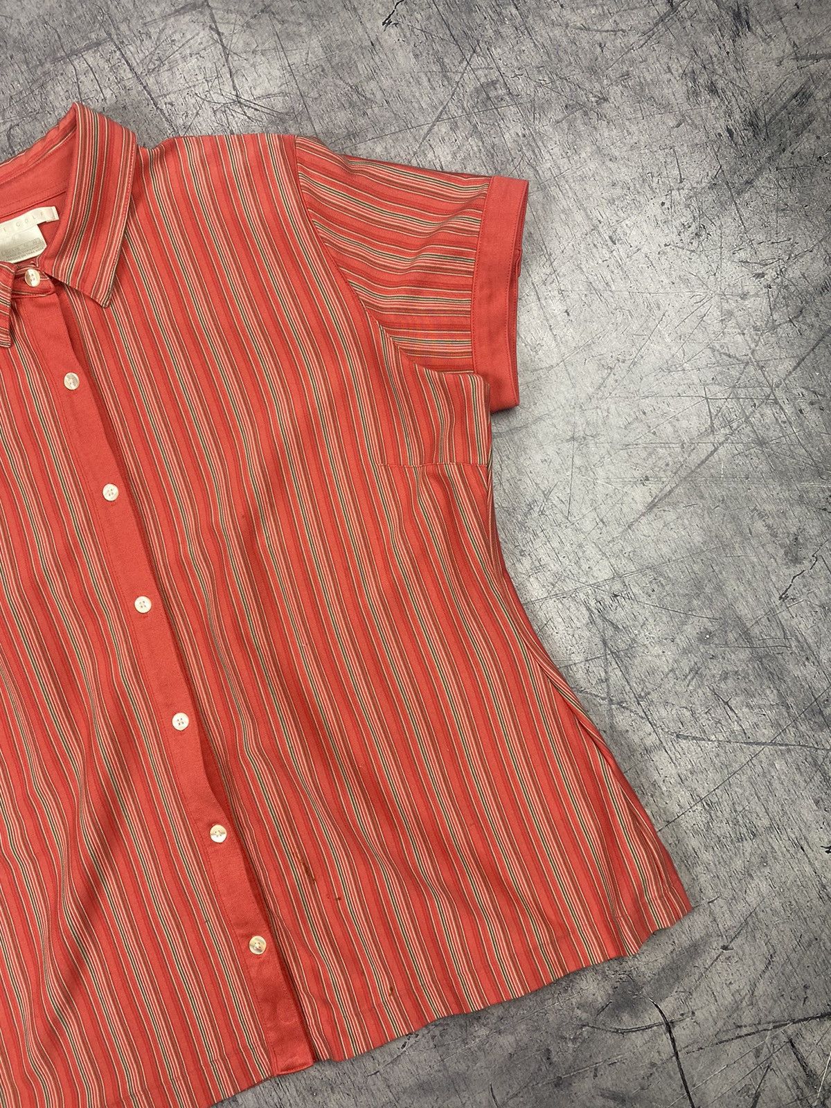 Nike Vintage Nike Golf Striped Polo T Shirt Size XL / US 12-14 / IT 48-50 - 6 Thumbnail