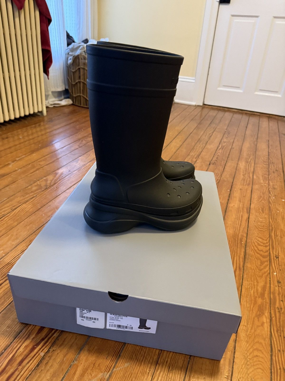 Balenciaga × Crocs Croc Boots Size US 10.5 / EU 43-44 - 4 Thumbnail