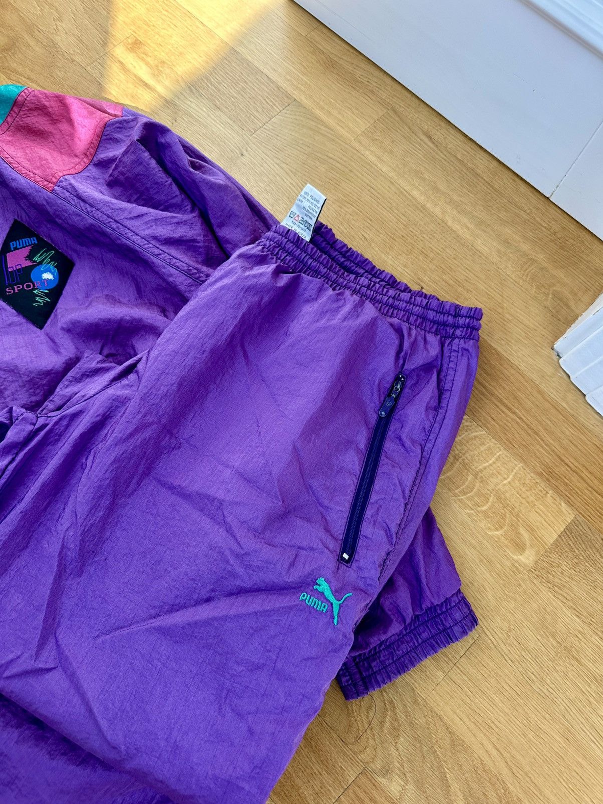 Puma Vintage Puma 90’s Tracksuit Jacket x Pants Made in Korea Size US M / EU 48-50 / 2 - 11 Thumbnail