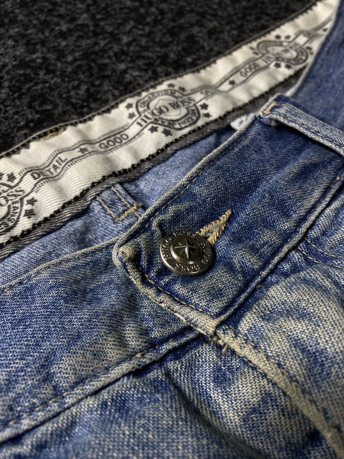 Hugo Boss × If Six Was Nine × Vintage Vintage 90s Y2K Hugo Boss Industry Jeans baggy pants Size US 38 / EU 54 - 7 Thumbnail