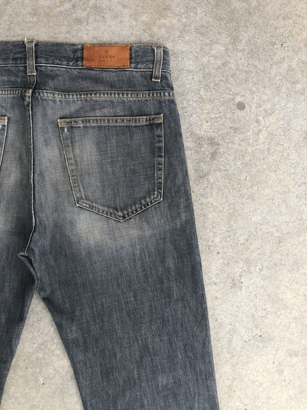 Tom Ford Gucci Distressed Denim Size US 33 - 10 Thumbnail