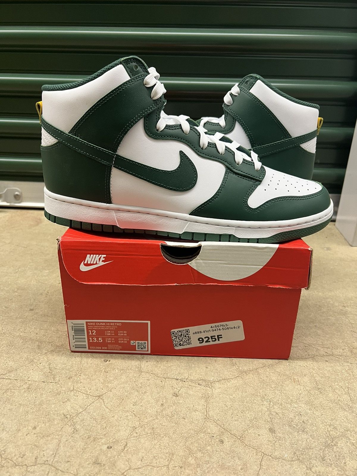 Size 11 - Nike Dunk buy High Australia Noble Green/White