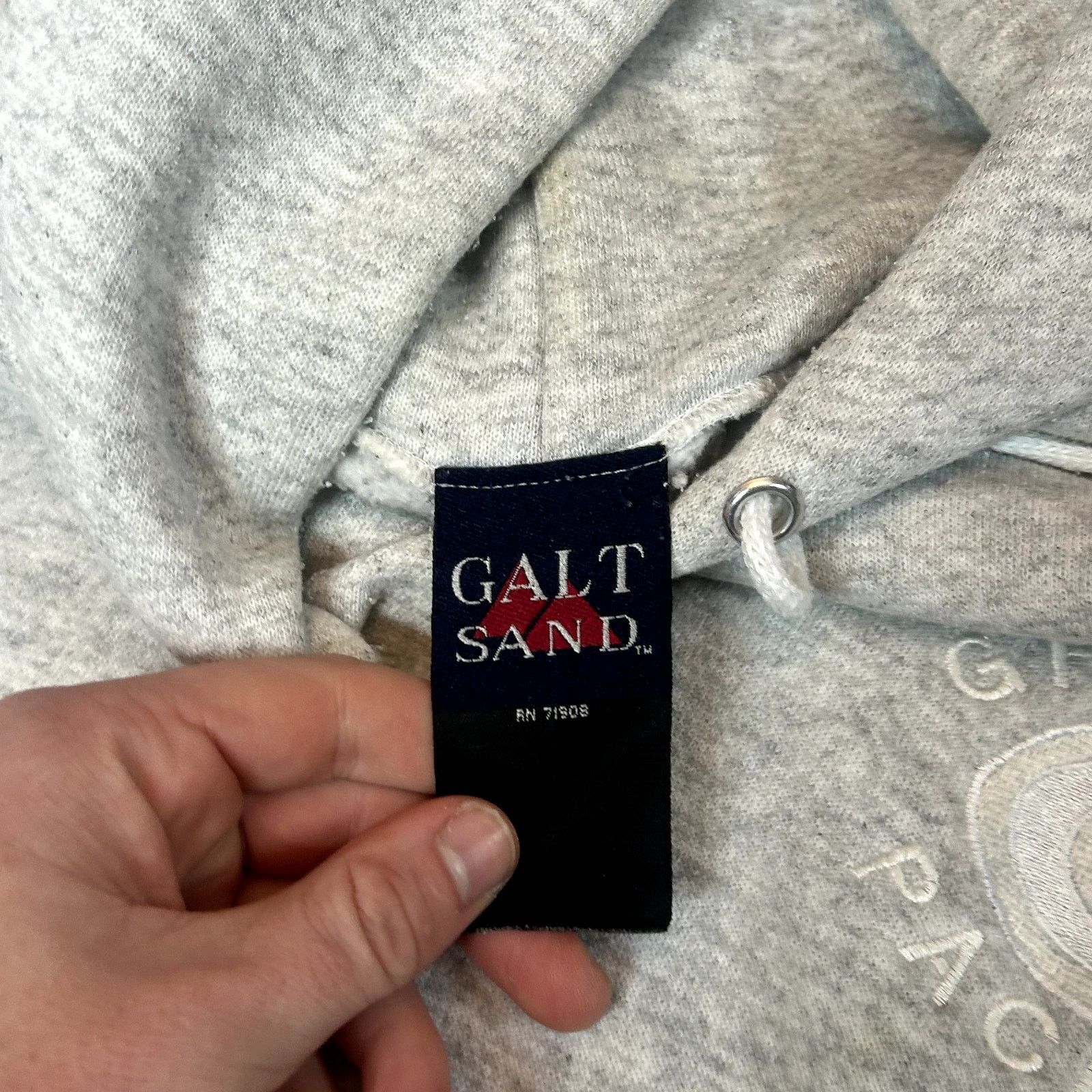 Vintage 90s Vintage gray Packers hoodie XL Size US XL / EU 56 / 4 - 6 Thumbnail