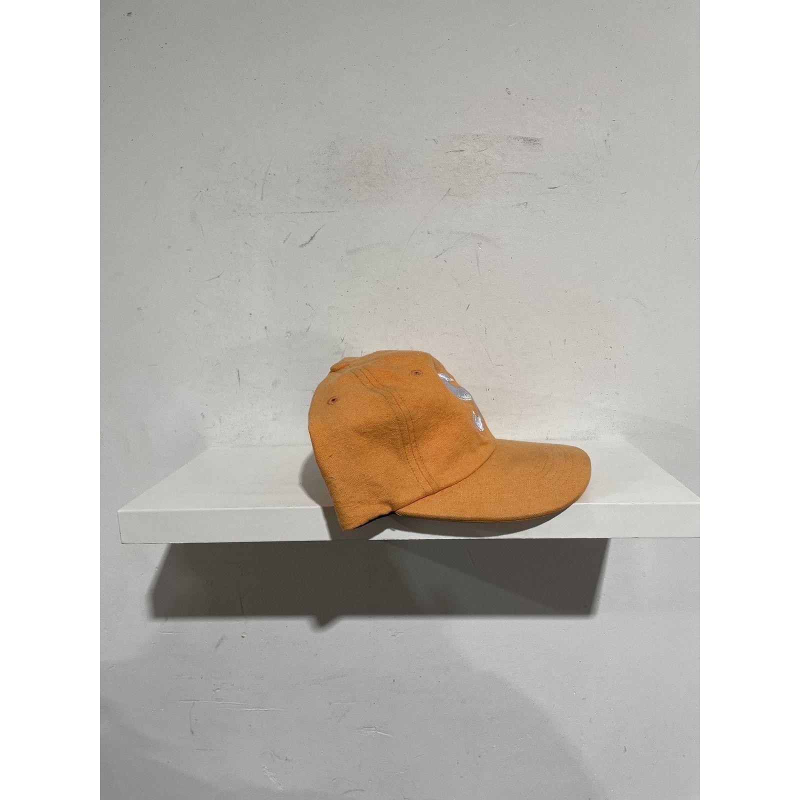 Supreme SUPREME PIGMENT CANVAS S LOGO 6-PANEL HAT ORANGE PREOWNED Size ONE SIZE - 2 Thumbnail