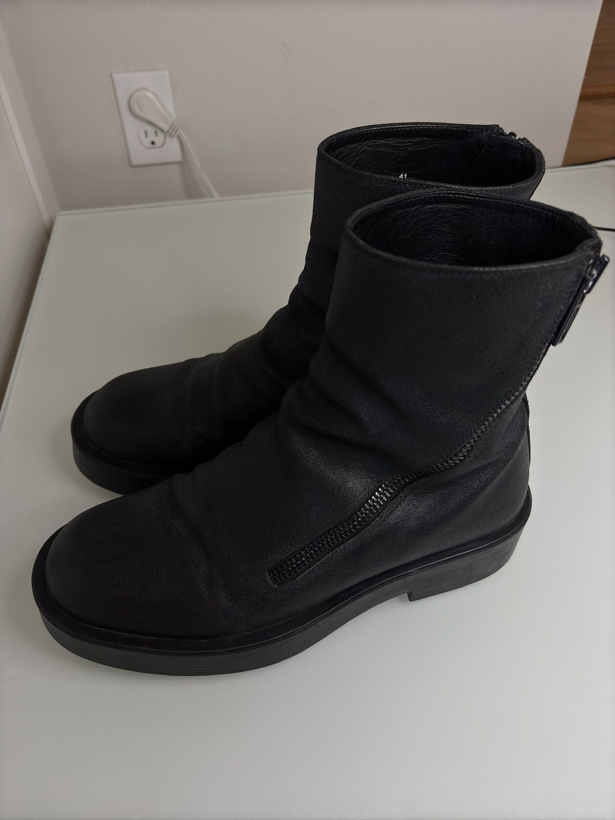 Ann Demeulemeester Ann Demeulemeester Twist Zip Ernest Boots Size US 8 / EU 41 - 5 Thumbnail