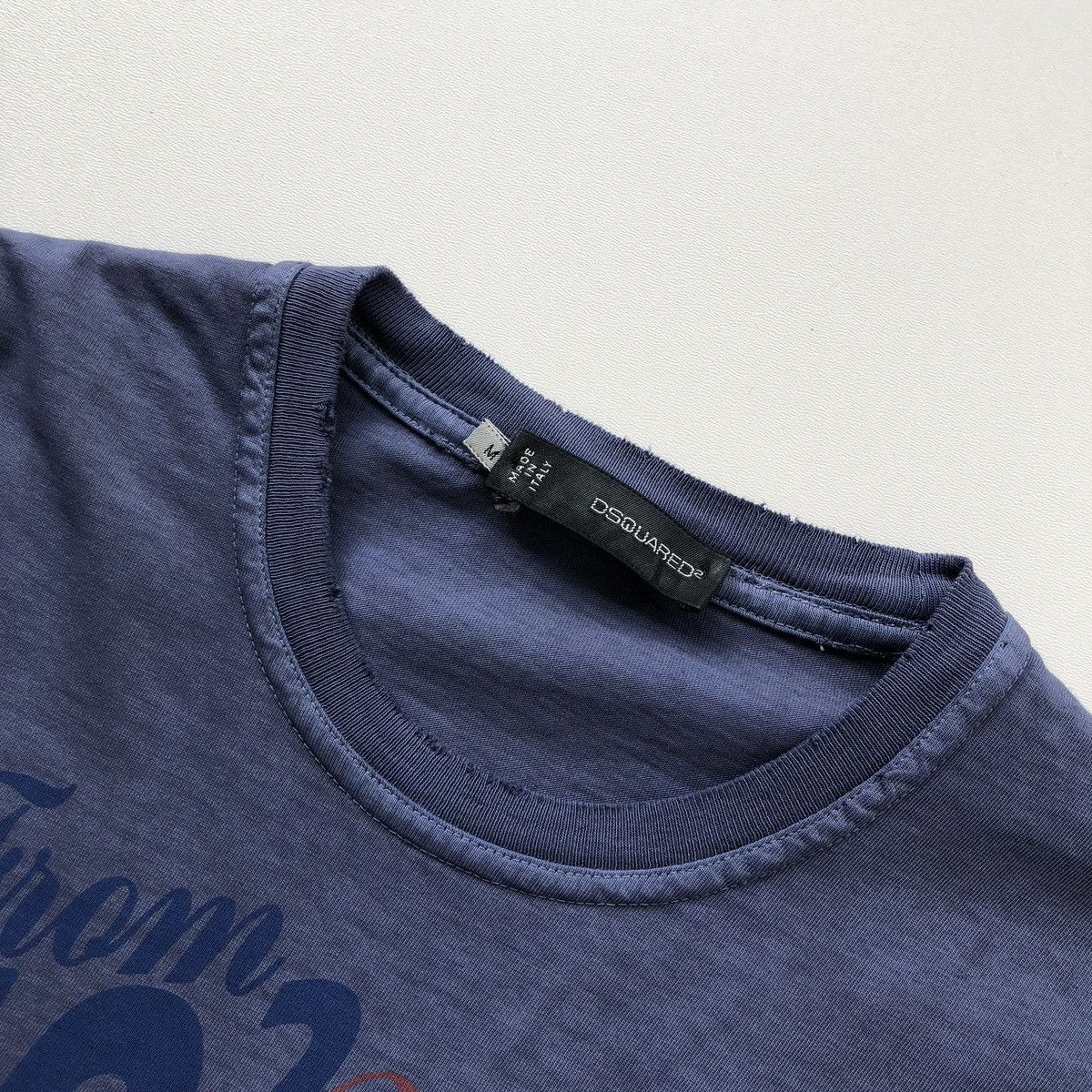 Dsquared2 Dsquared2 From With Love Parrots Distressed Vintage T-Shirt Size US M / EU 48-50 / 2 - 10 Thumbnail