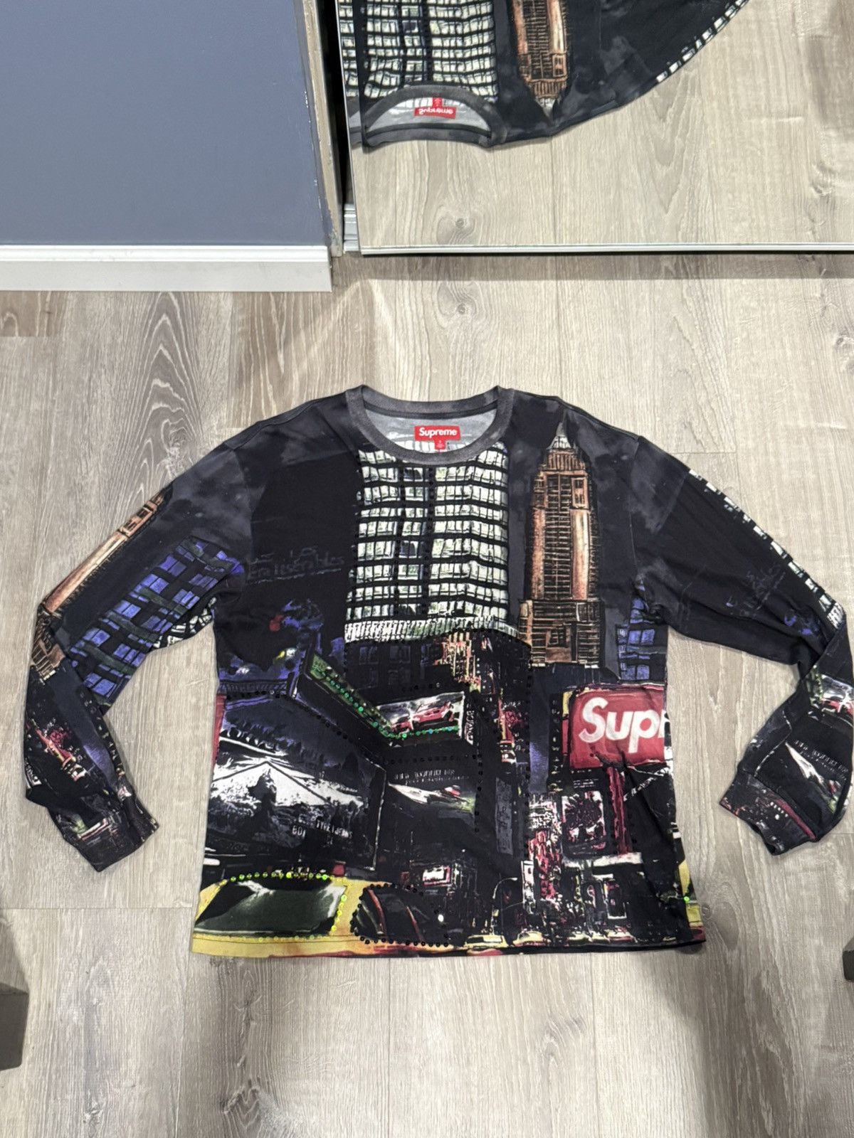 Supreme Supreme Skyline Sequin L/S Top Day | Grailed