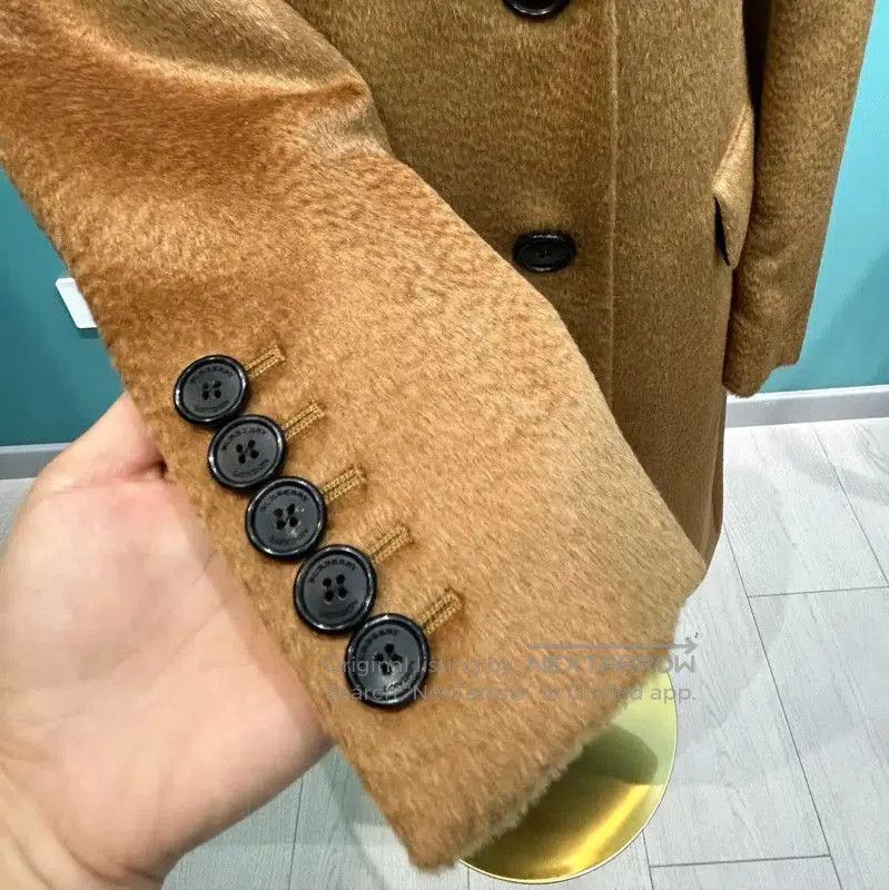 Burberry Burberry Brown Cashmere Long Coat for Women. Size L / US 10 / IT 46 - 5 Thumbnail
