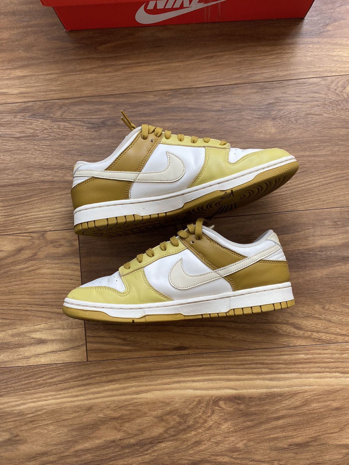 Nike × Vintage Nike Dunk Low Retro Bronzine Coconut Milk ,Drill,Y2K Size US 8.5 / EU 41-42 - 2 Thumbnail