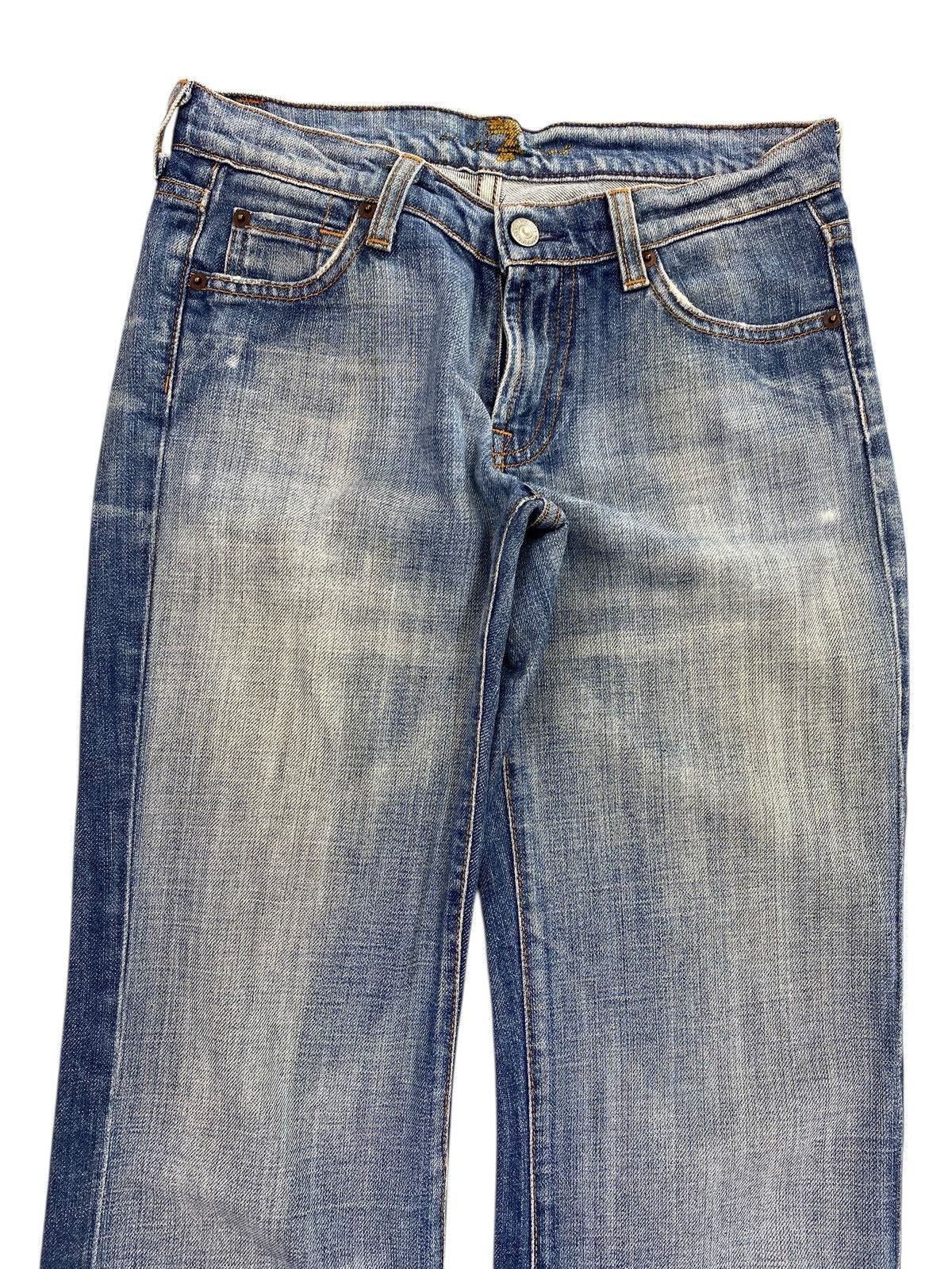 Japanese Brand Japanese Brand Blue Faded Wash Style Bootcut Jeans Size US 28 / EU 44 - 2 Thumbnail