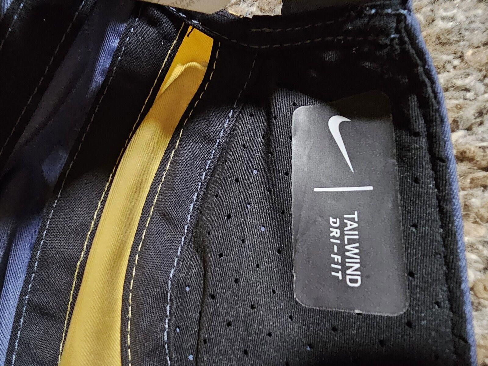 Nike NIKE Tailwind dri-fit 5 panel hat blue yellow speckled Strap Size ONE SIZE - 10 Thumbnail
