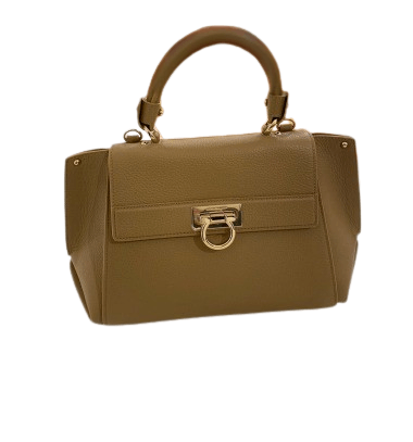 Salvatore Ferragamo o1s1rm0526 Size : OS / Shoulder Bag in Olive Brown Size ONE SIZE - 1 Preview