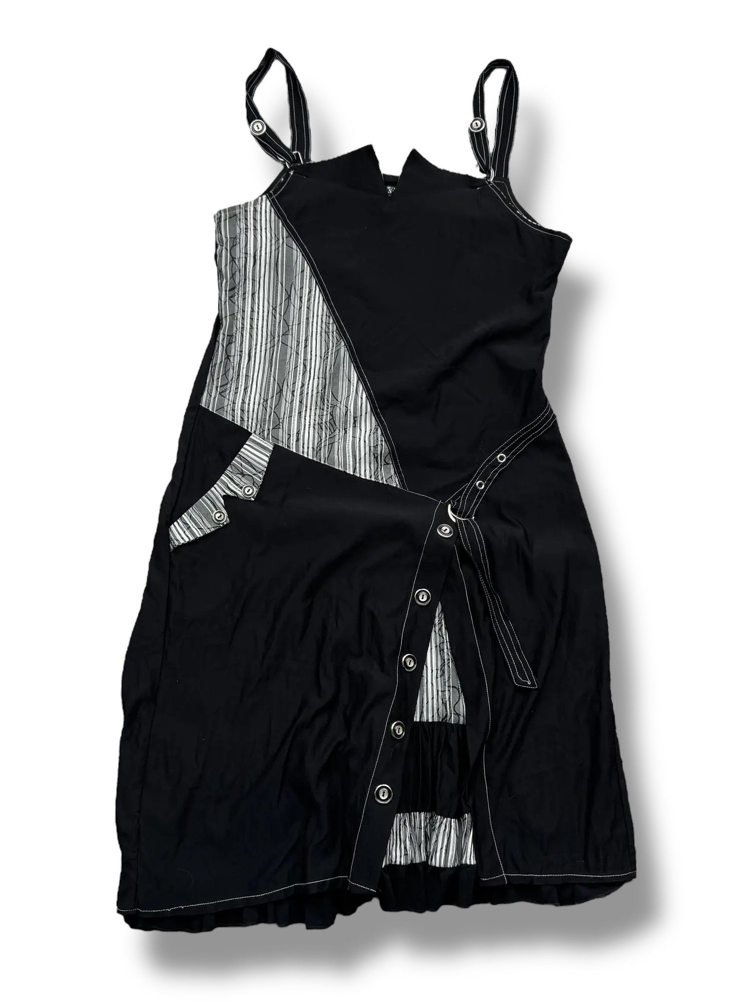 Vintage Hybrid Dress With Strap From The 90s(V75) Size L / US 10 / IT 46 - 1 Thumbnail