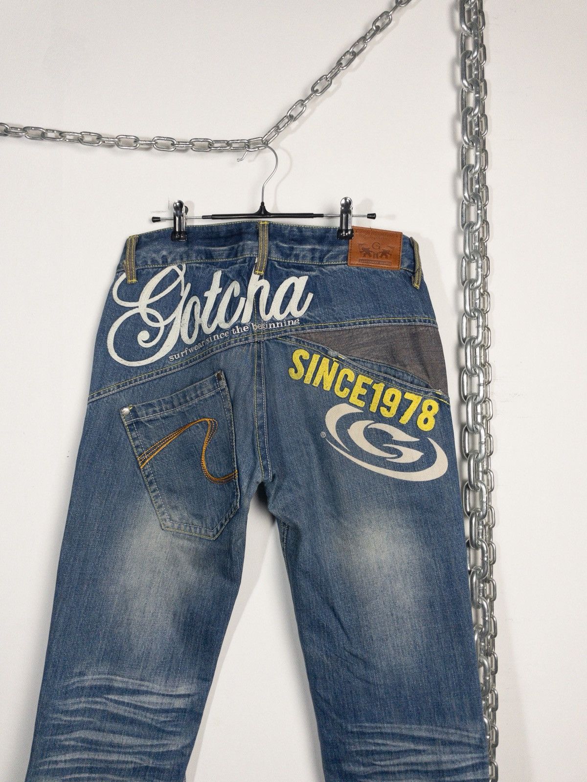 Gotcha Vintage Gotcha Baggy Jeans Embroidery Surf like Ecko Size US 34 / EU 50 - 6 Thumbnail