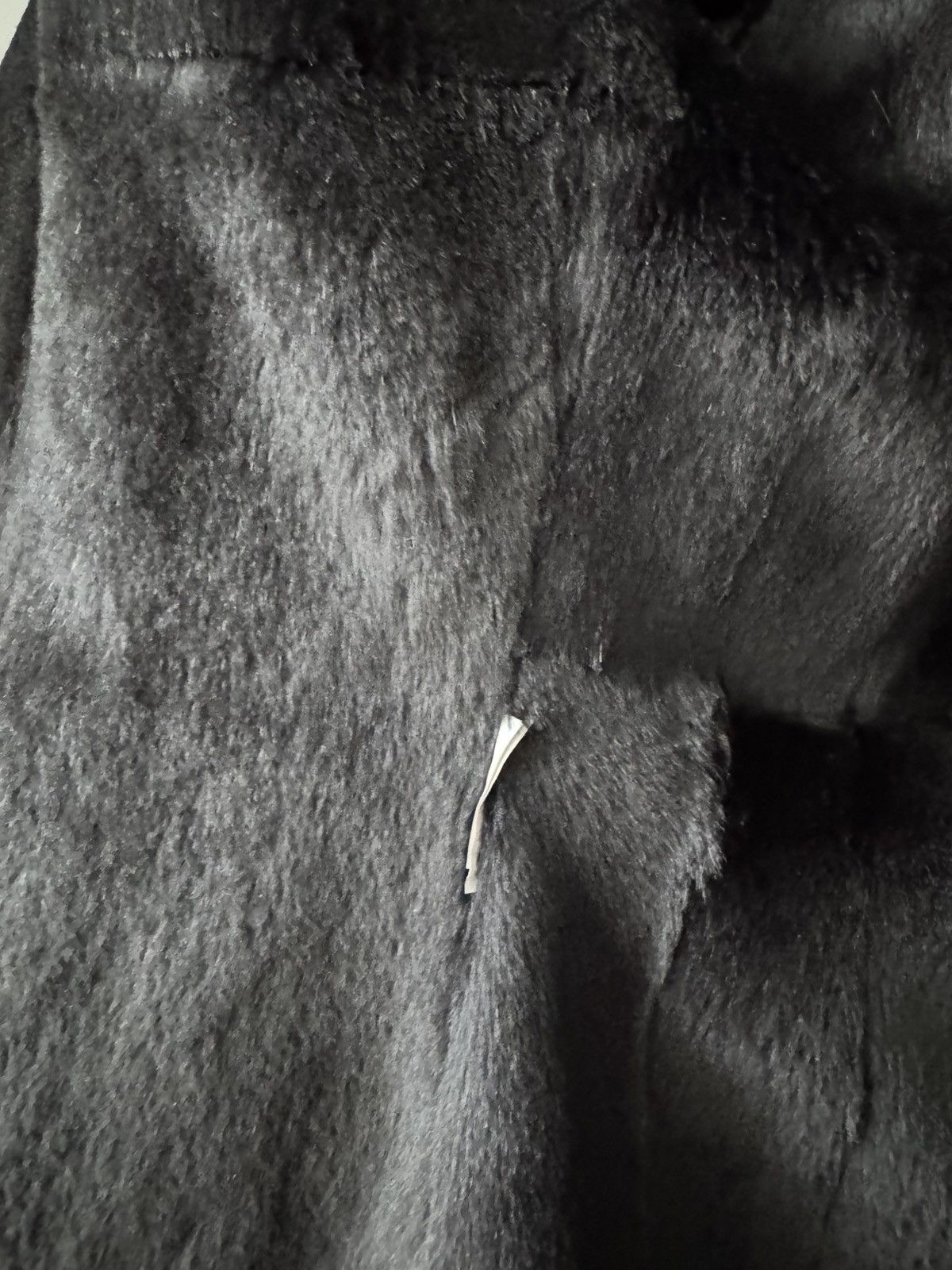 Roberto Cavalli Roberto Cavalli 2000’s Leather Textured Fur Moto Jacket Size XS / US 0-2 / IT 36-38 - 10 Thumbnail