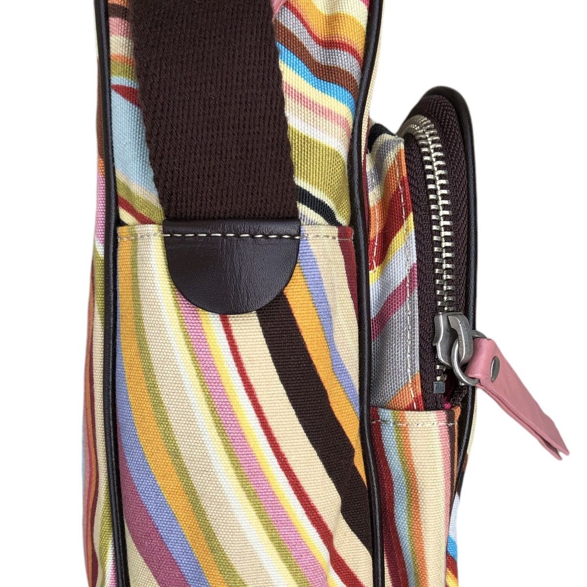 Paul Smith Paul Smith Shoulder Bag Cotton Multicolor Allover Pattern Size ONE SIZE - 15 Thumbnail
