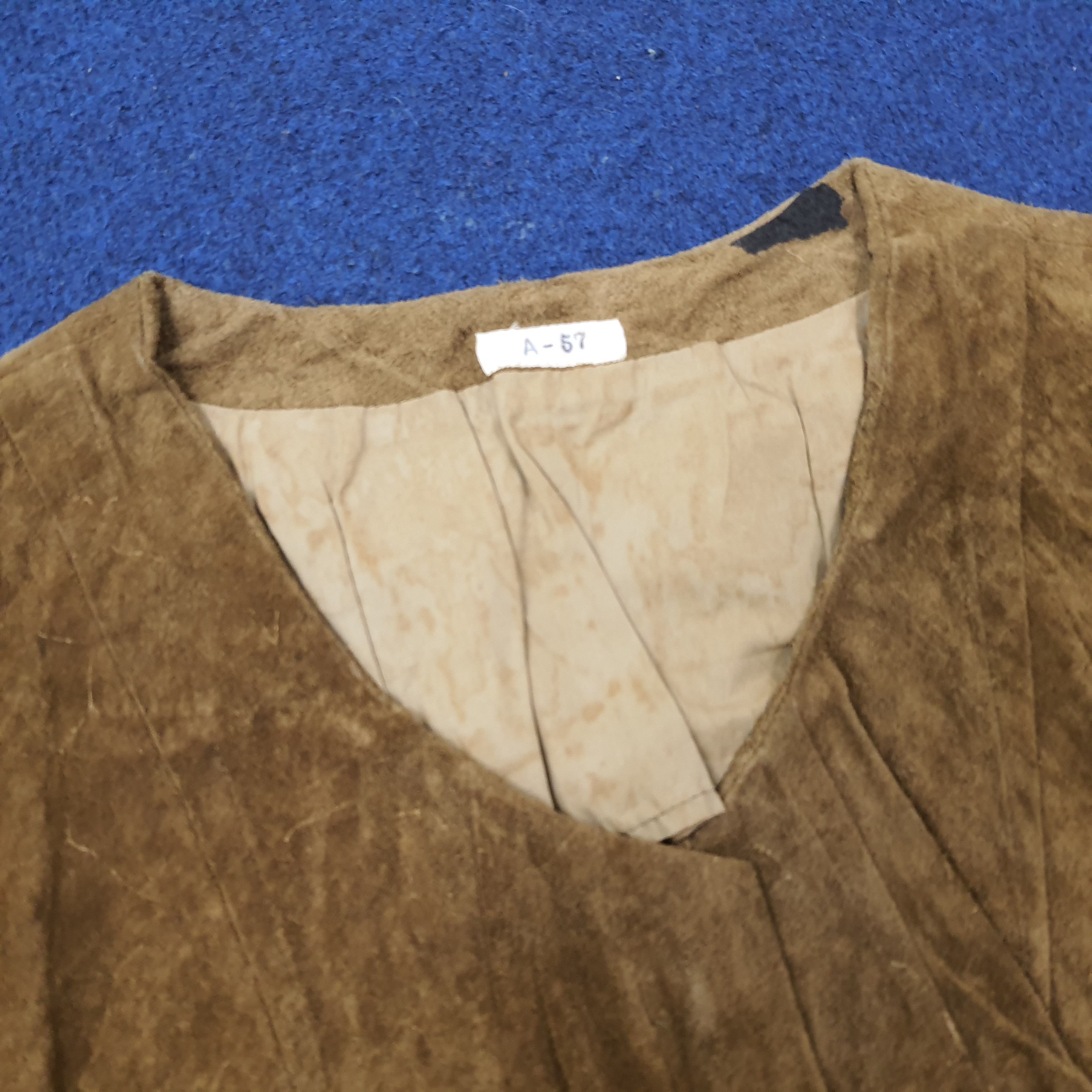 Yohji Yamamoto Vintage Yohji Yamamoto A-57 Leather Skin Vest C242N7 Size US S / EU 44-46 / 1 - 3 Thumbnail