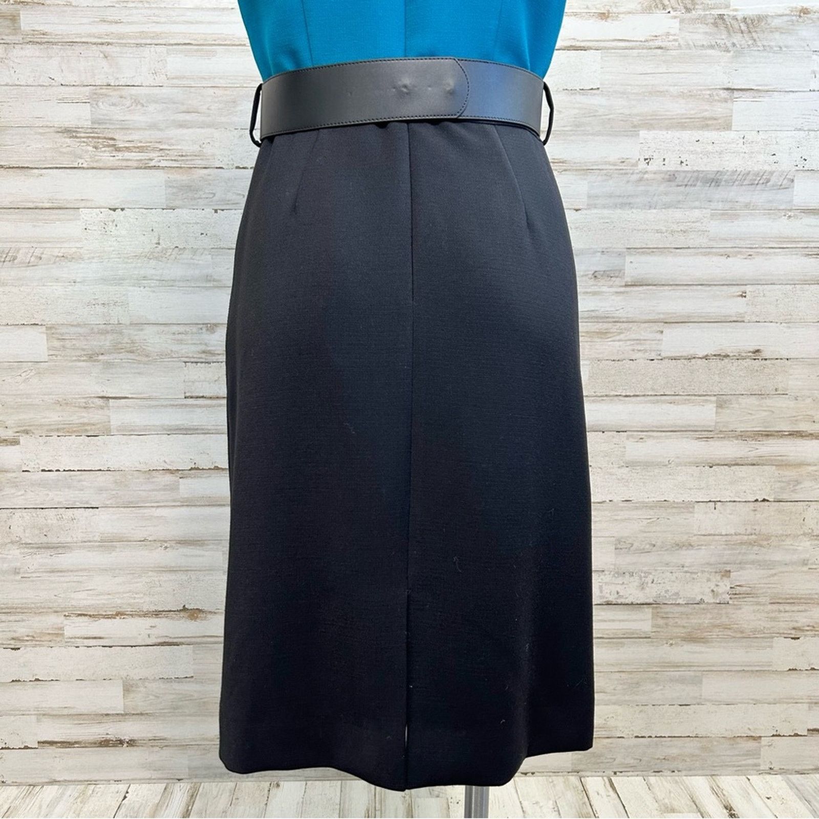 Elie Tahari Tahari Arthur S Levine Short Sleeve Belted Dress Size 4 Size S / US 4 / IT 40 - 10 Thumbnail