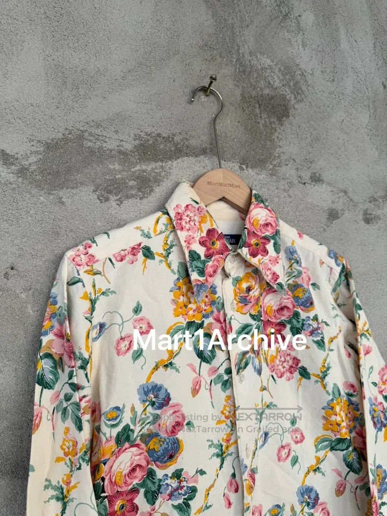 Junya Watanabe JUNYA WATANABE Floral shirt Size M / US 6-8 / IT 42-44 - 3 Thumbnail