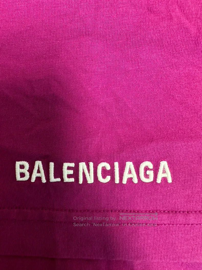 Balenciaga Balenciaga Solid Color Crew Neck Cotton Short Sleeve Size US S / EU 44-46 / 1 - 3 Thumbnail